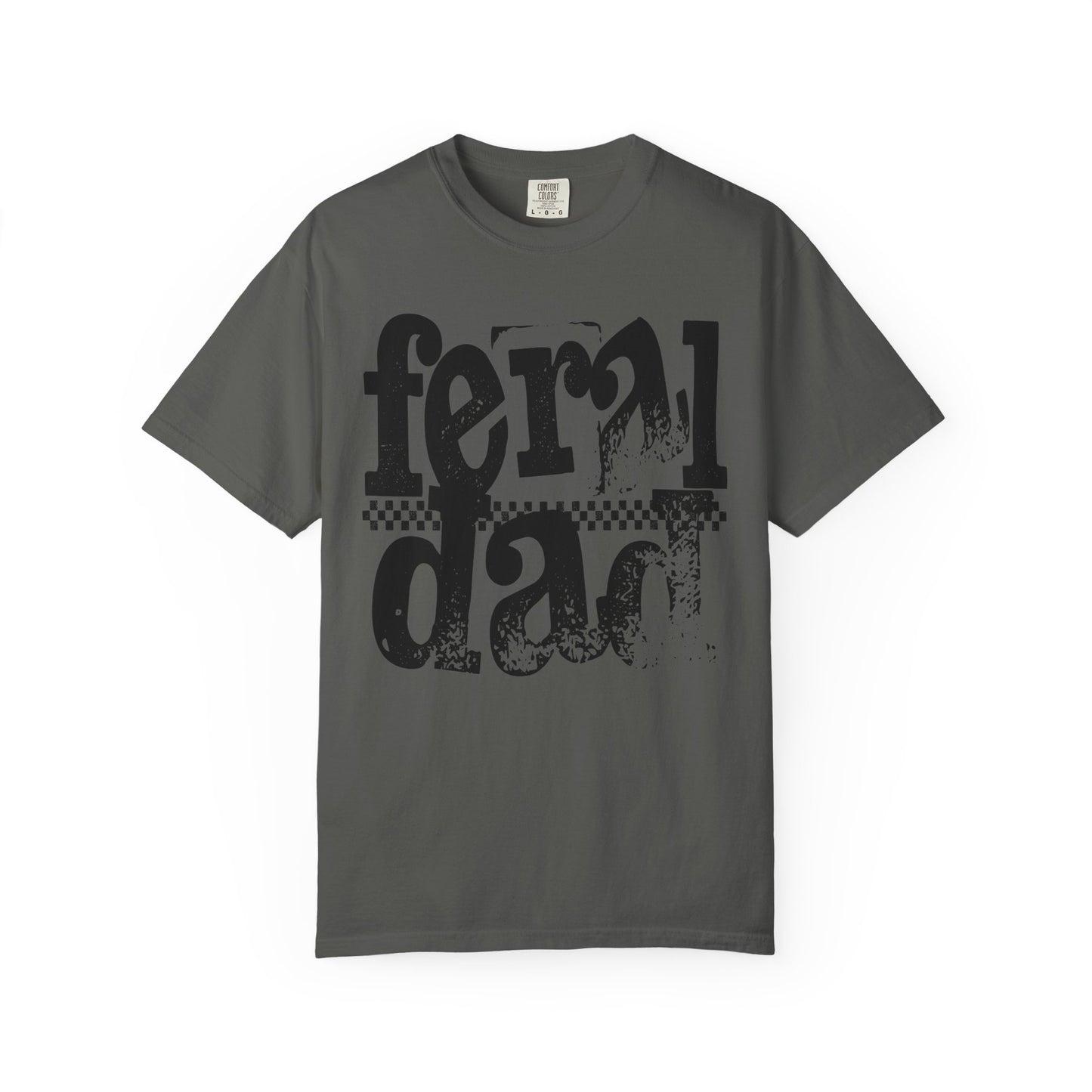 Feral Dad🐺 Unisex Garment-Dyed T-shirt