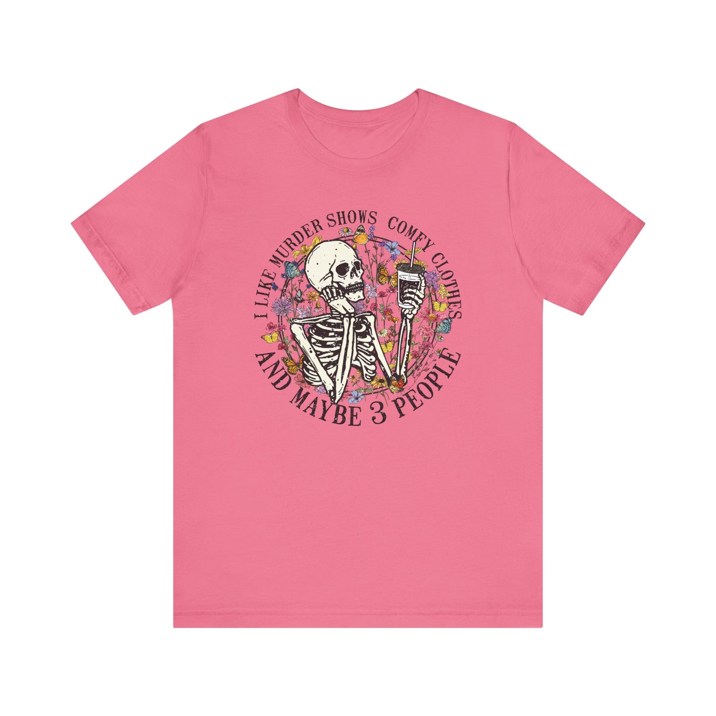 Murder Shows, Comfy Clothes🌸 Unisex Jersey Short Sleeve Tee