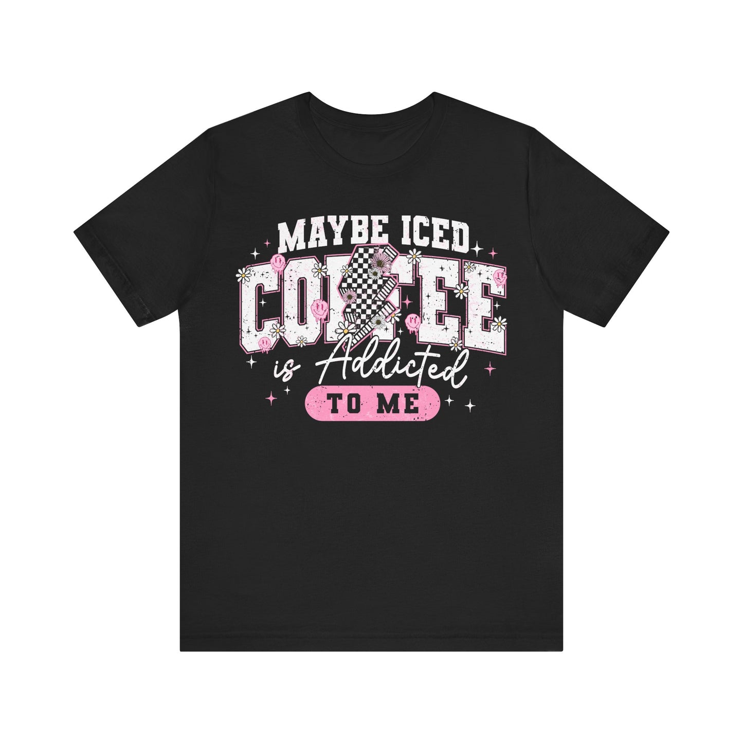Maybe Iced Coffee⚡Unisex Jersey Short Sleeve Tee