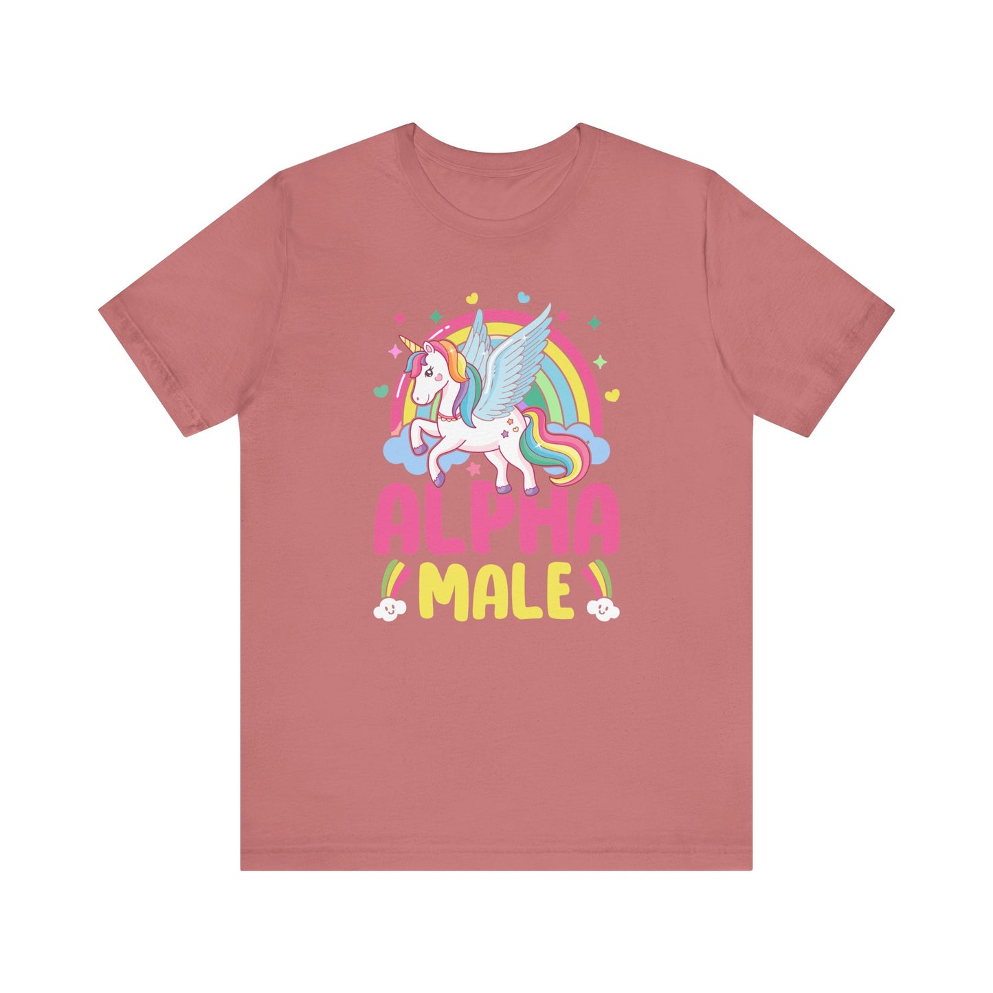 Alpha Male ππ¦ Unisex Jersey Short Sleeve Tee