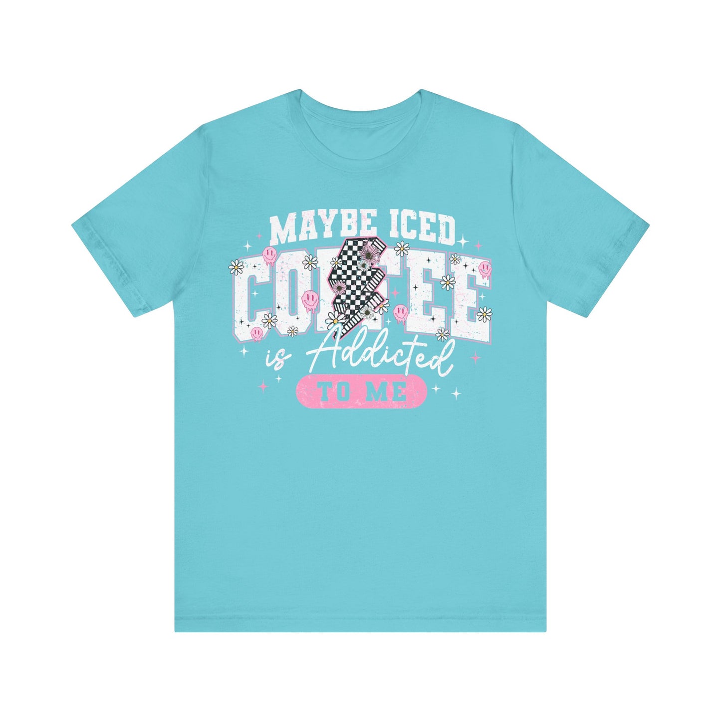 Maybe Iced Coffee⚡Unisex Jersey Short Sleeve Tee