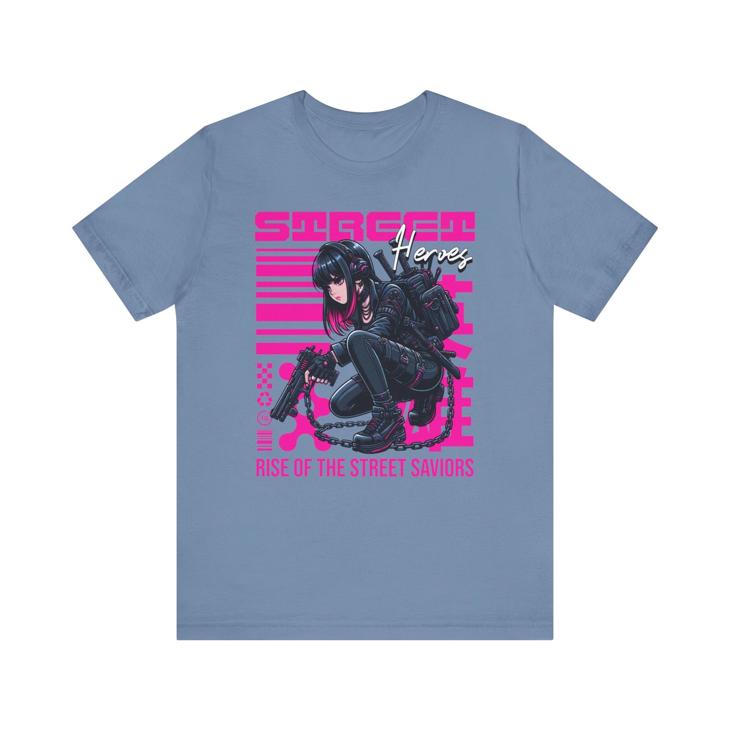 Street Heroes🔥 Unisex Jersey Short Sleeve Tee