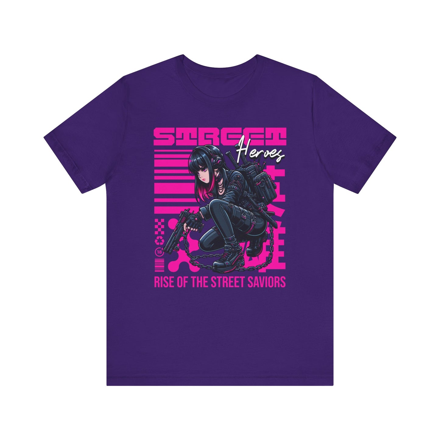 Street Heroes🔥 Unisex Jersey Short Sleeve Tee