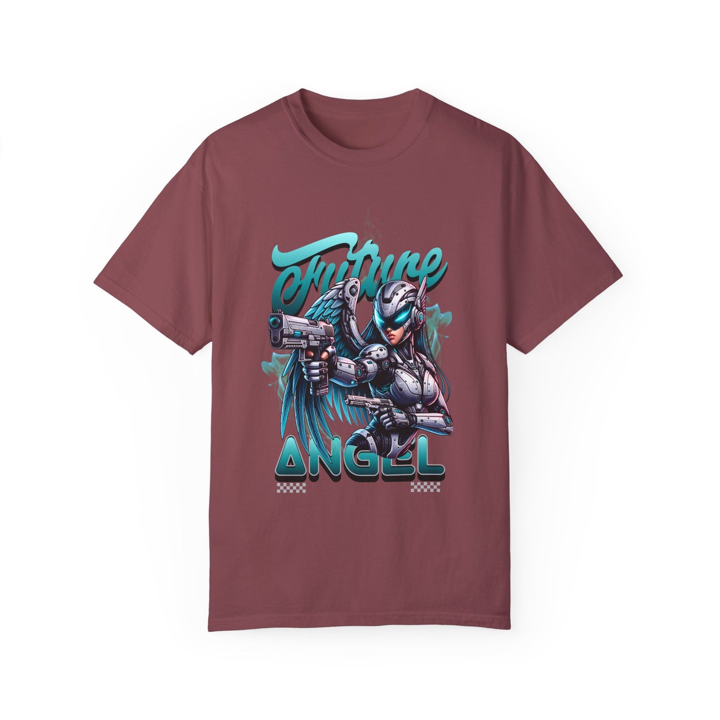 Future Angel🤖Unisex Garment-Dyed T-shirt