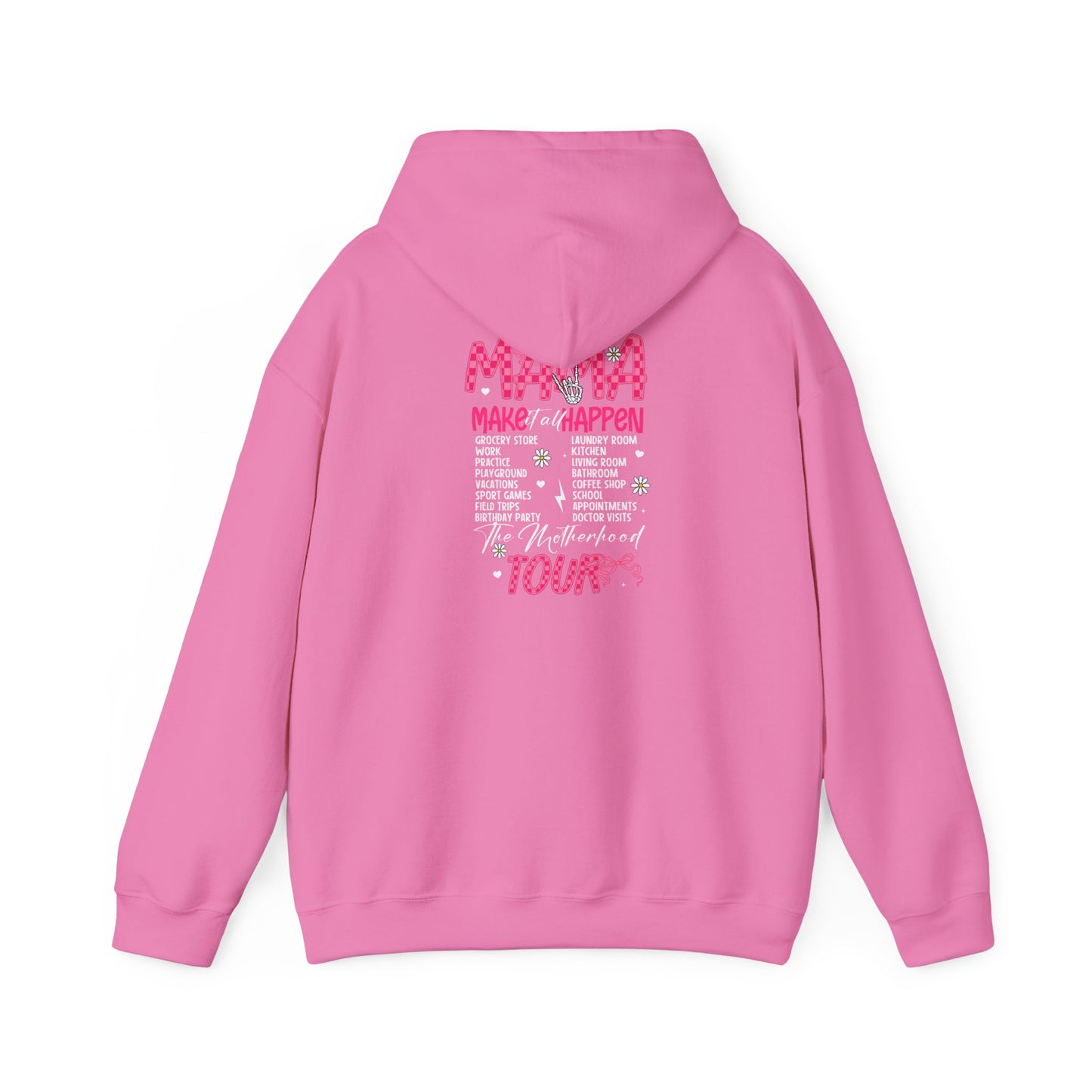 The Motherhood Tour🎀🌸 Unisex Heavy Blend™ Hooded Sweatshirt