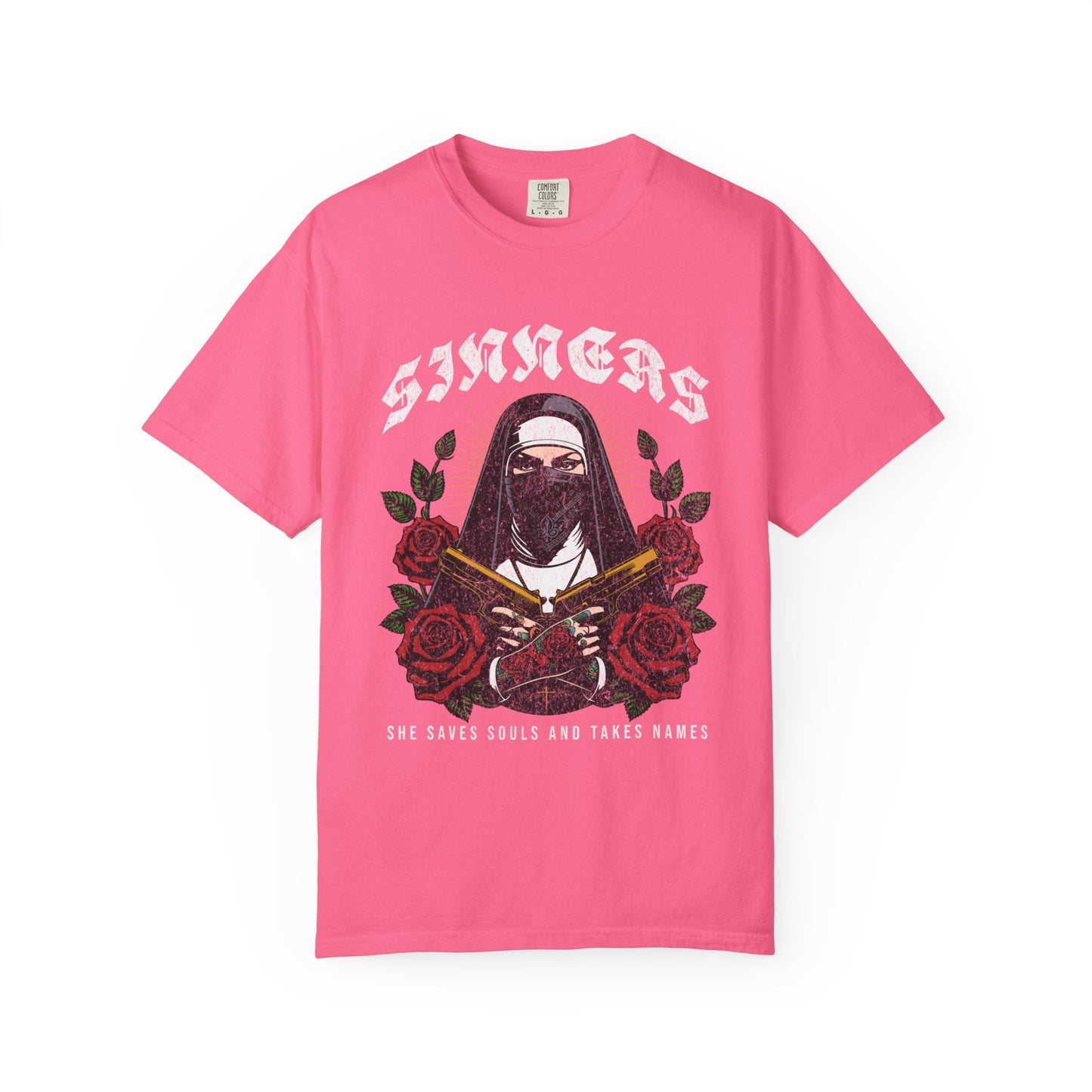 Sinners💀 Unisex Garment-Dyed T-shirt