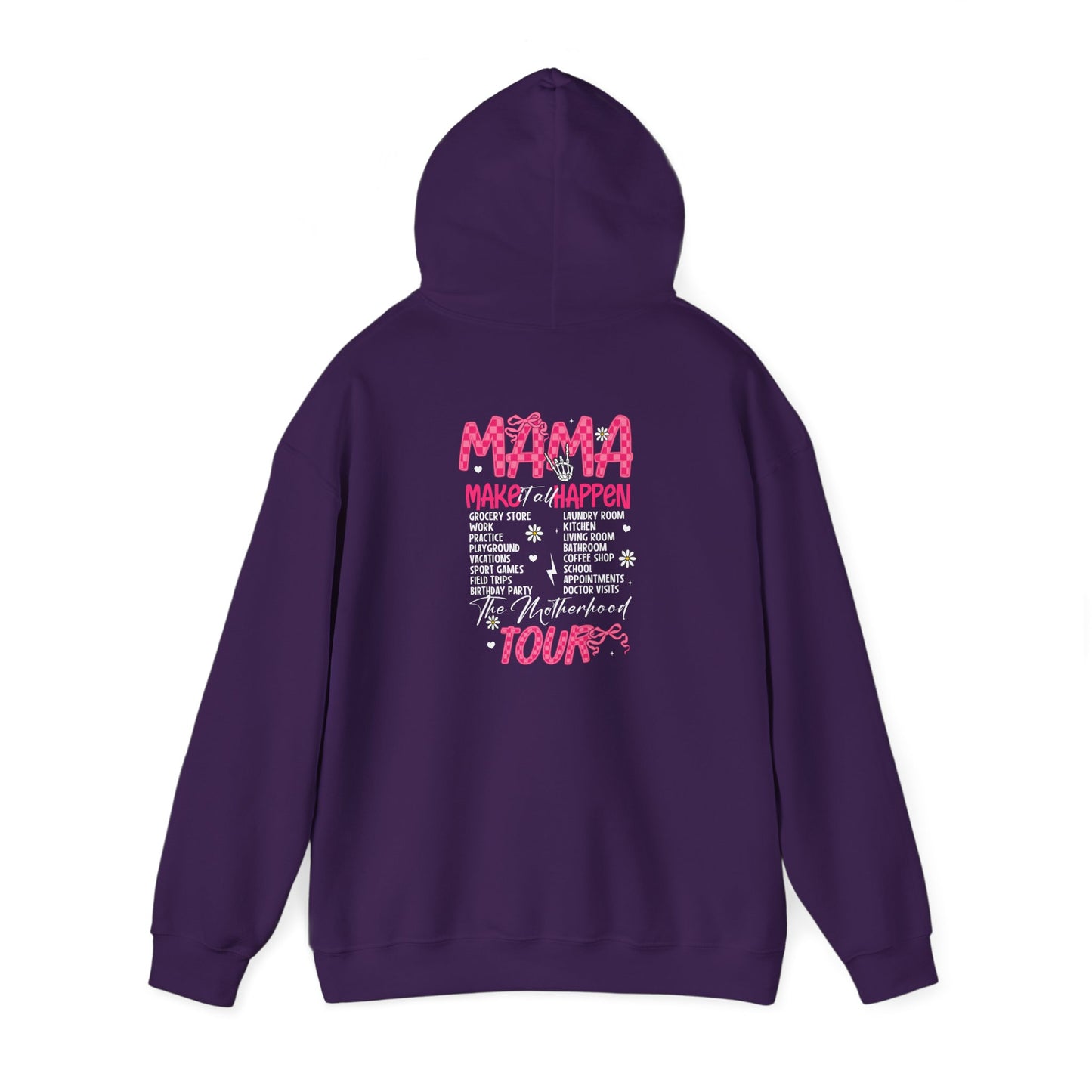 The Motherhood Tour🎀🌸 Unisex Heavy Blend™ Hooded Sweatshirt