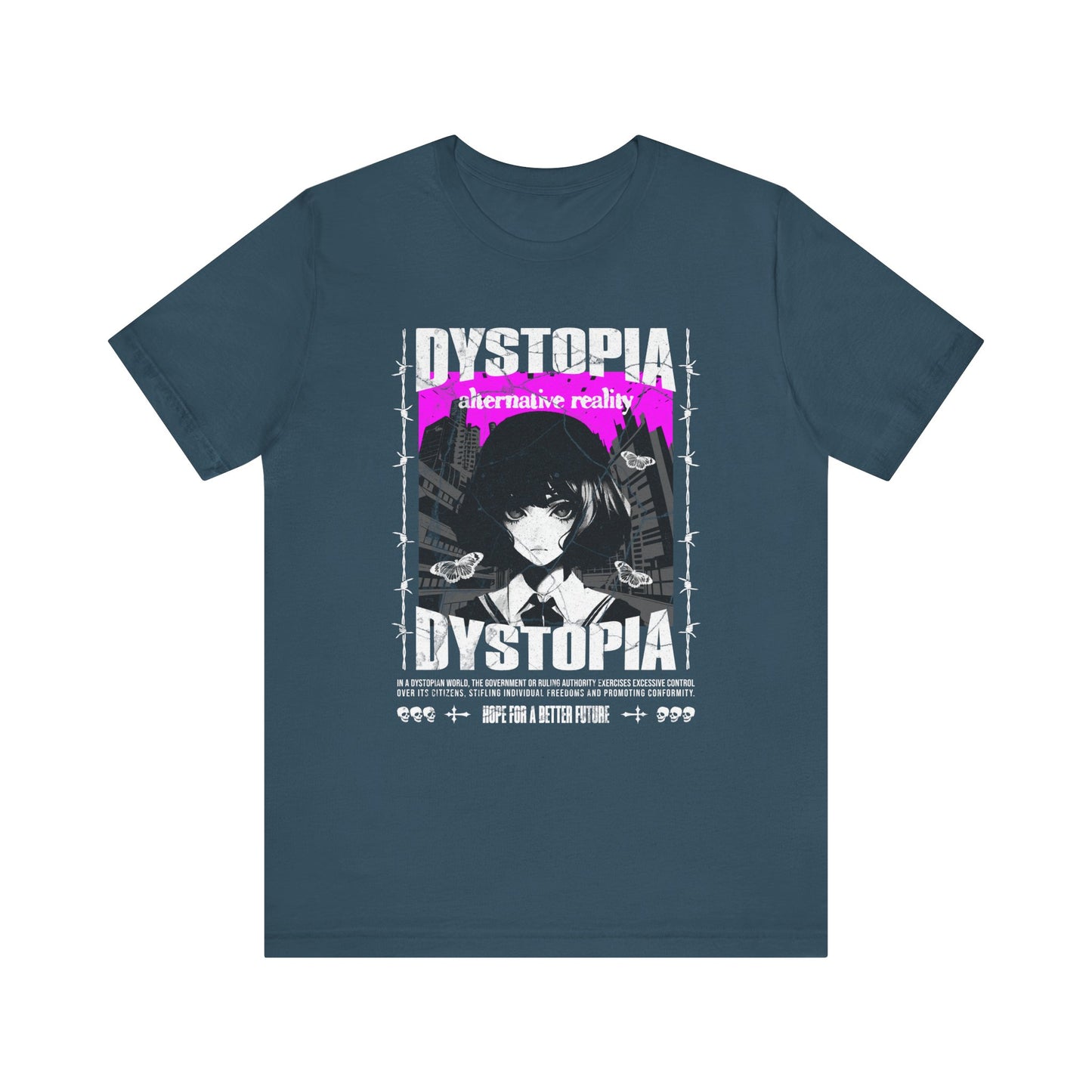 Dystopia🦋 Unisex Jersey Short Sleeve Tee