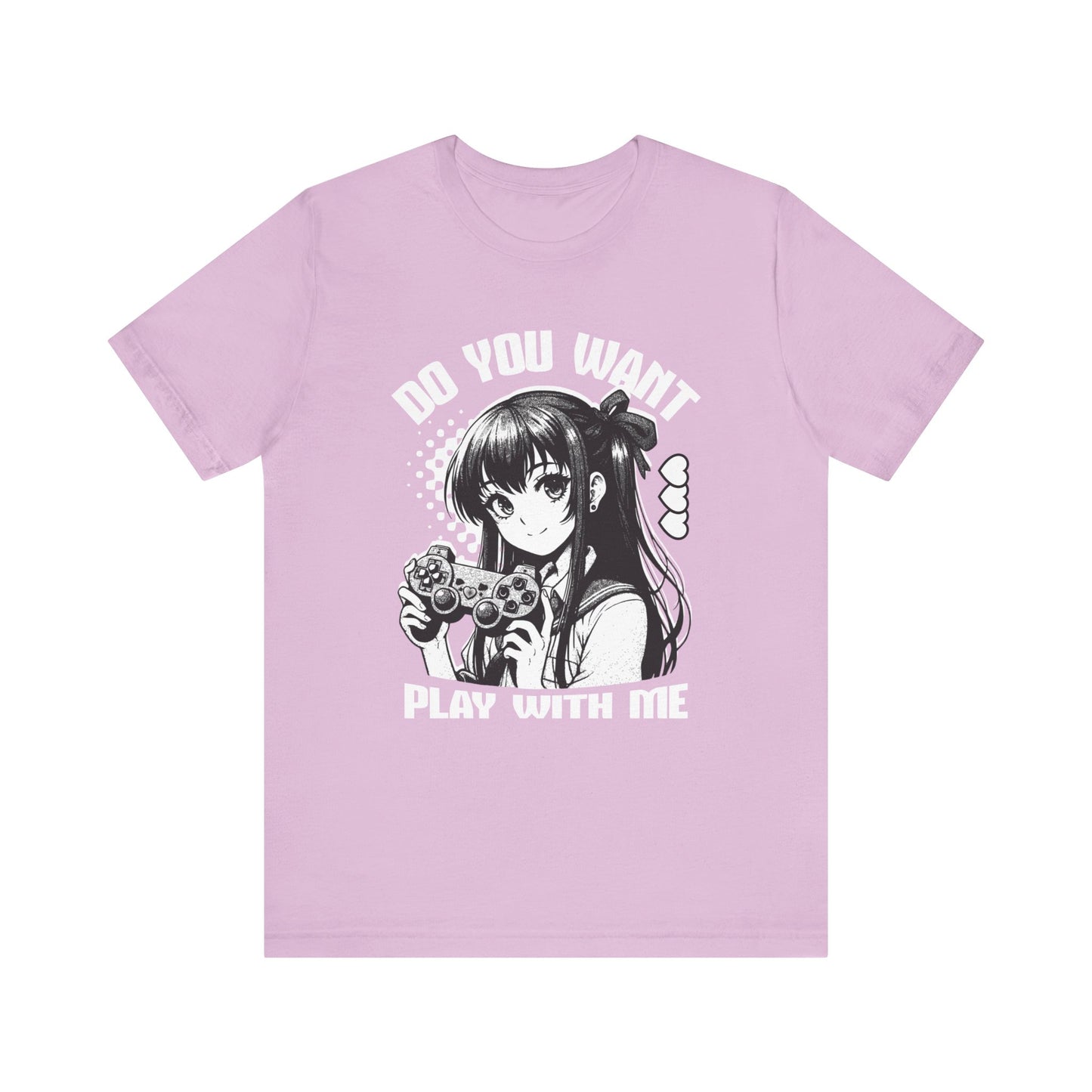 Do You Want to Play With Me🎮 Unisex Jersey Short Sleeve Tee