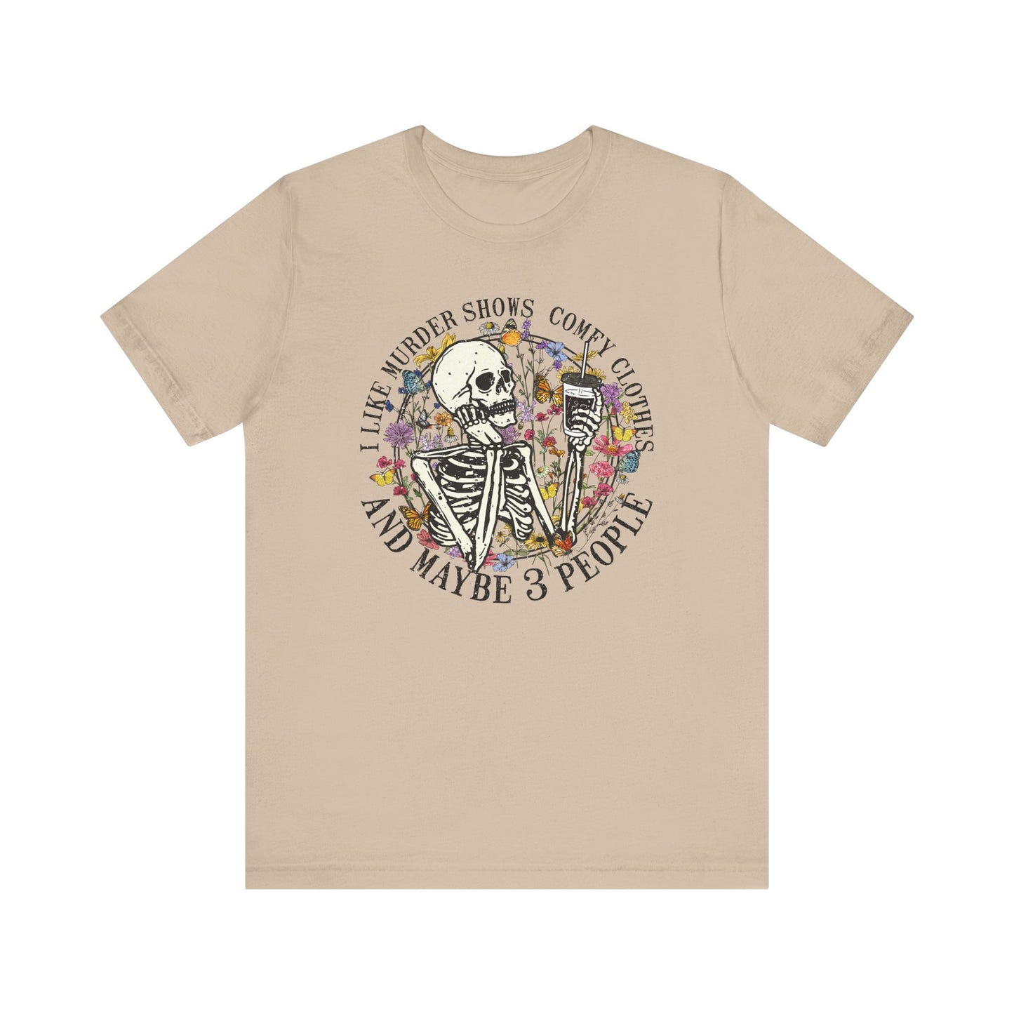Murder Shows, Comfy Clothes🌸 Unisex Jersey Short Sleeve Tee