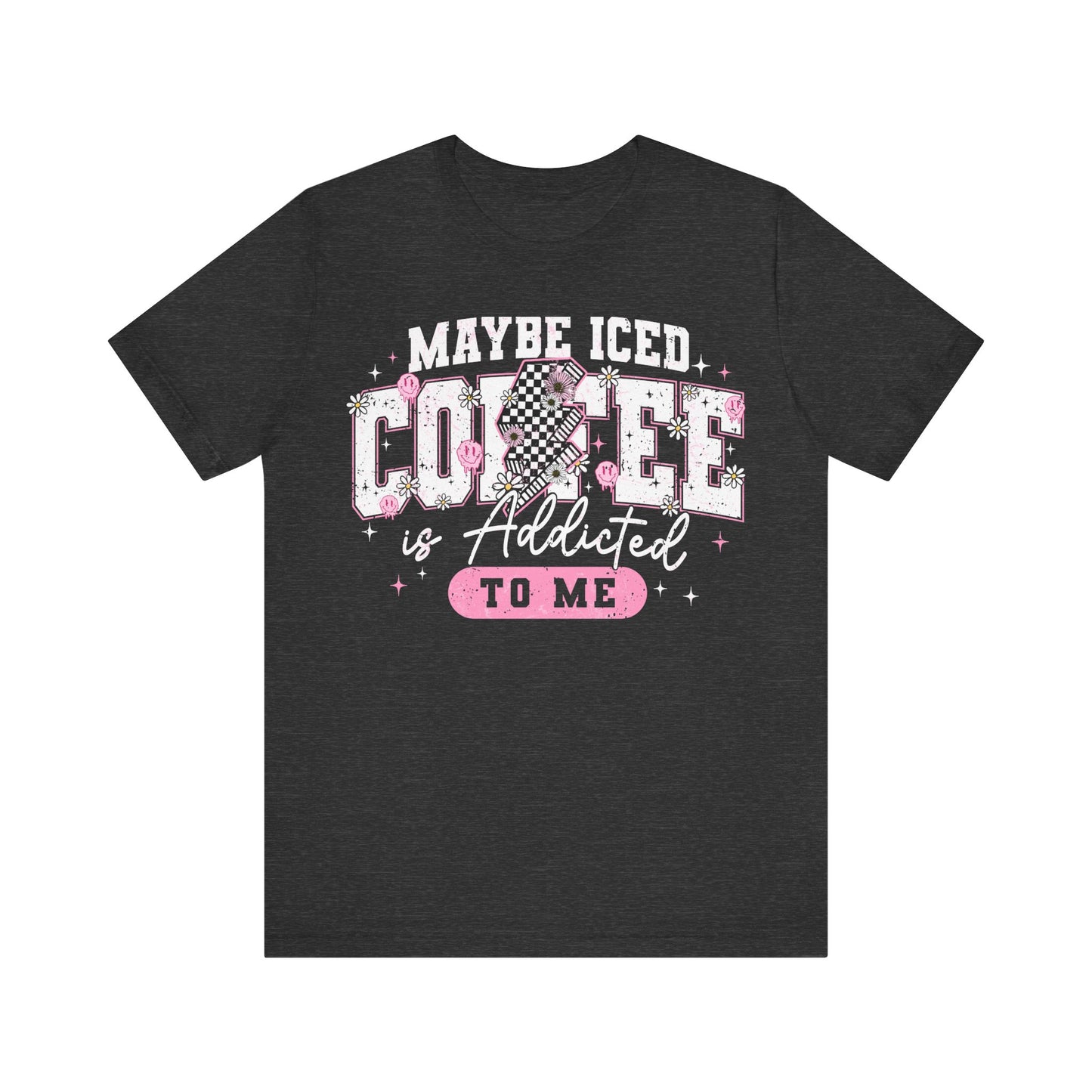 Maybe Iced Coffee⚡Unisex Jersey Short Sleeve Tee