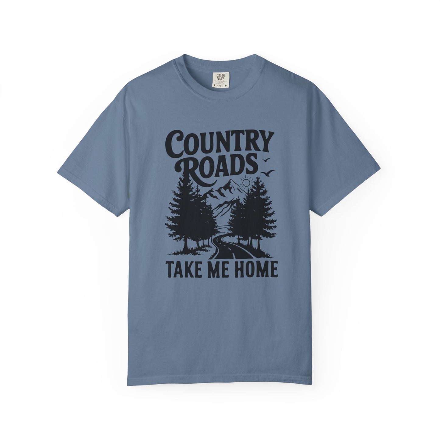 Country Roads🌲Unisex Garment-Dyed T-shirt