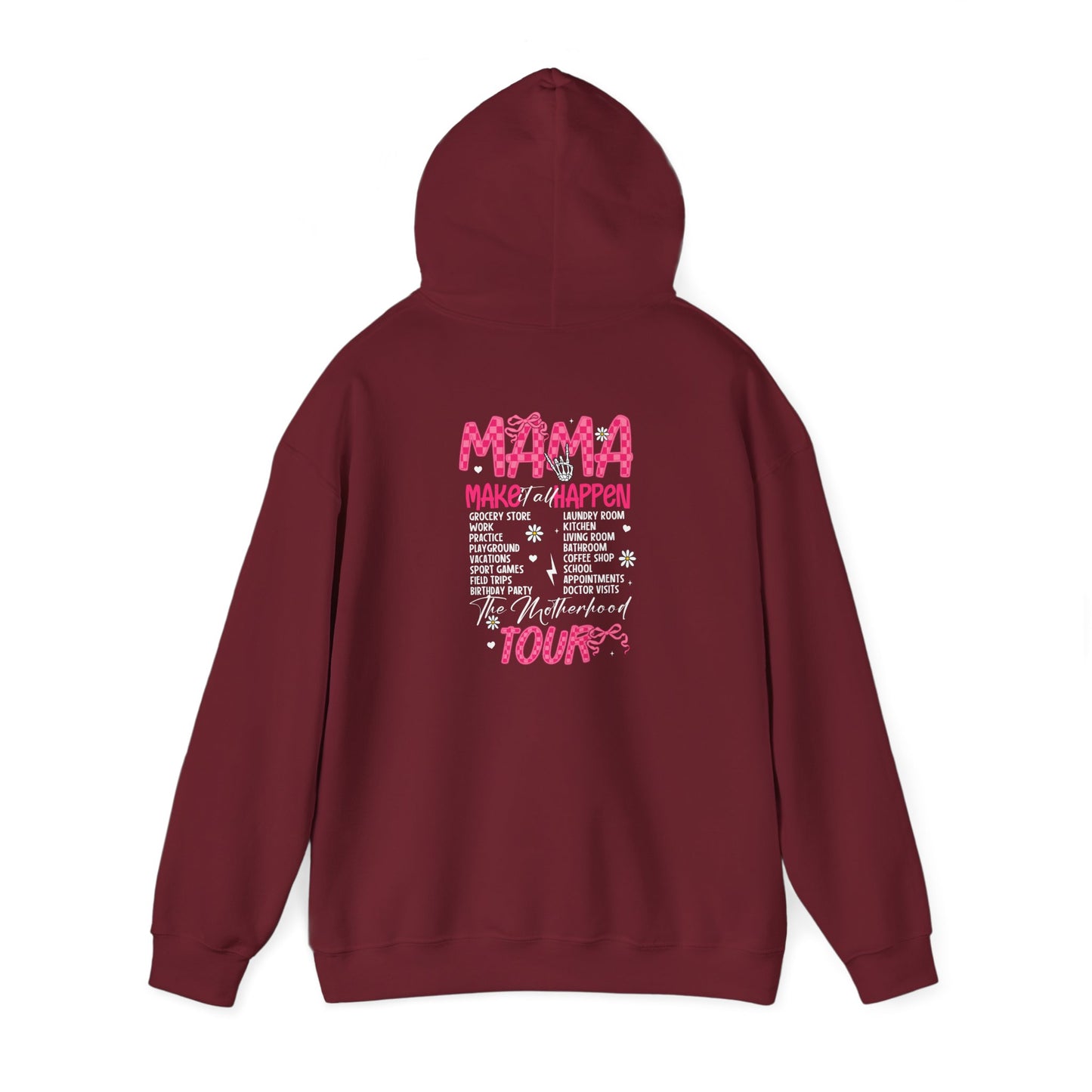 The Motherhood Tour🎀🌸 Unisex Heavy Blend™ Hooded Sweatshirt