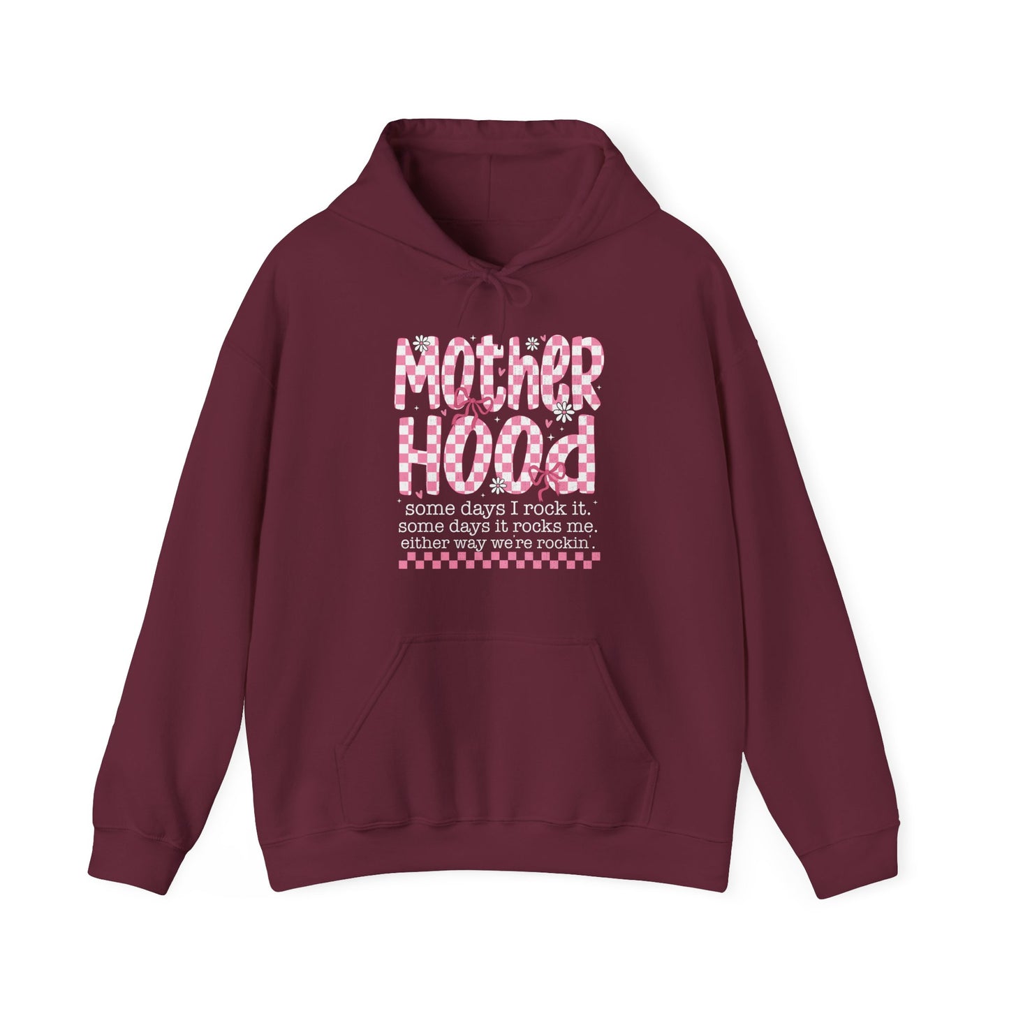 Motherhood Rockinš Unisex Heavy Blend⢠Hooded Sweatshirt