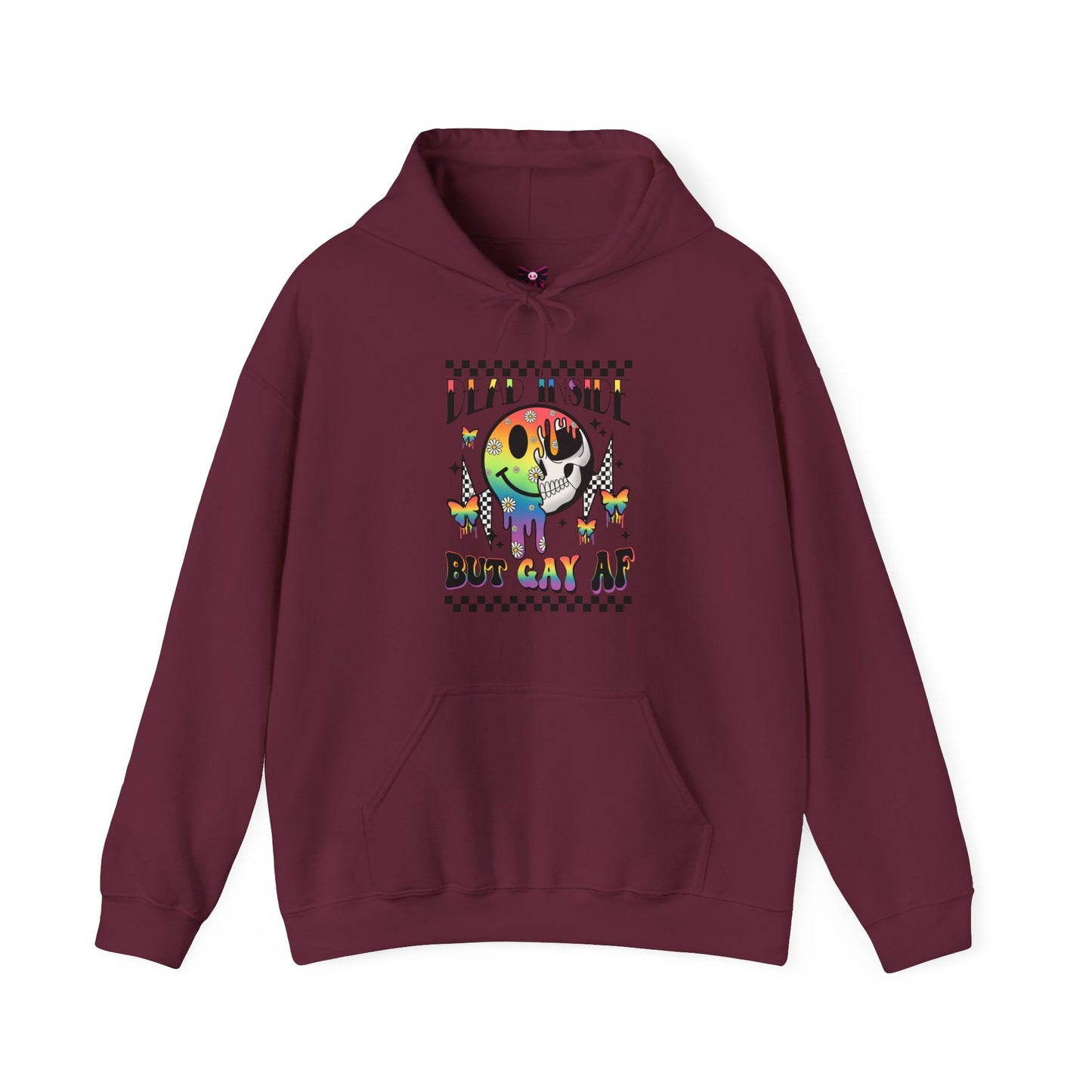 Dead Inside🌈Unisex Heavy Blend™ Hooded Sweatshirt