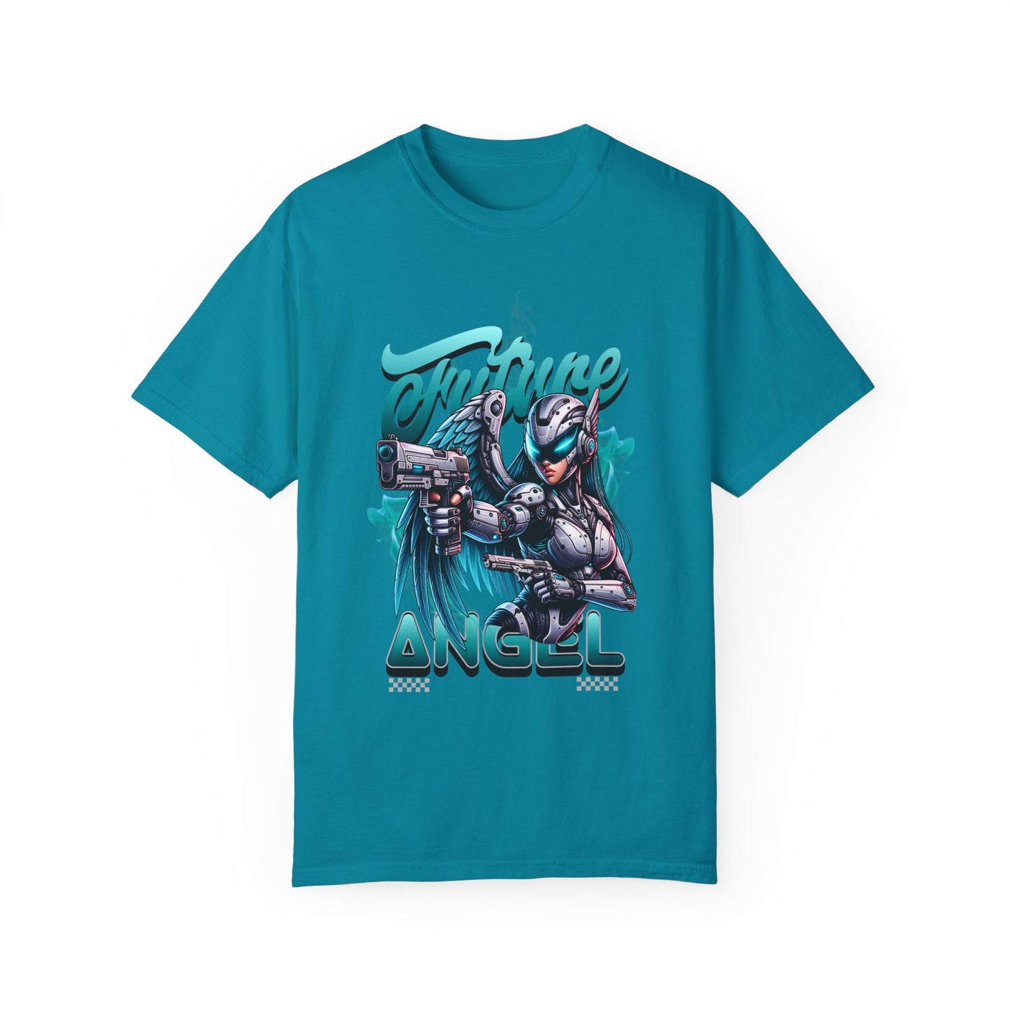 Future Angel🤖Unisex Garment-Dyed T-shirt