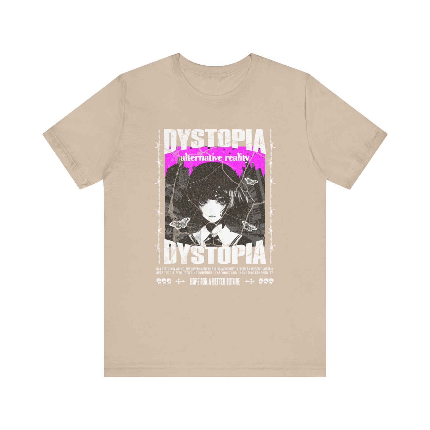 Dystopia🦋 Unisex Jersey Short Sleeve Tee