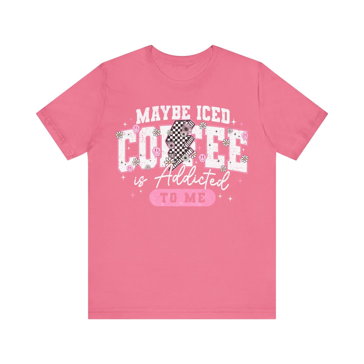 Maybe Iced Coffee⚡Unisex Jersey Short Sleeve Tee