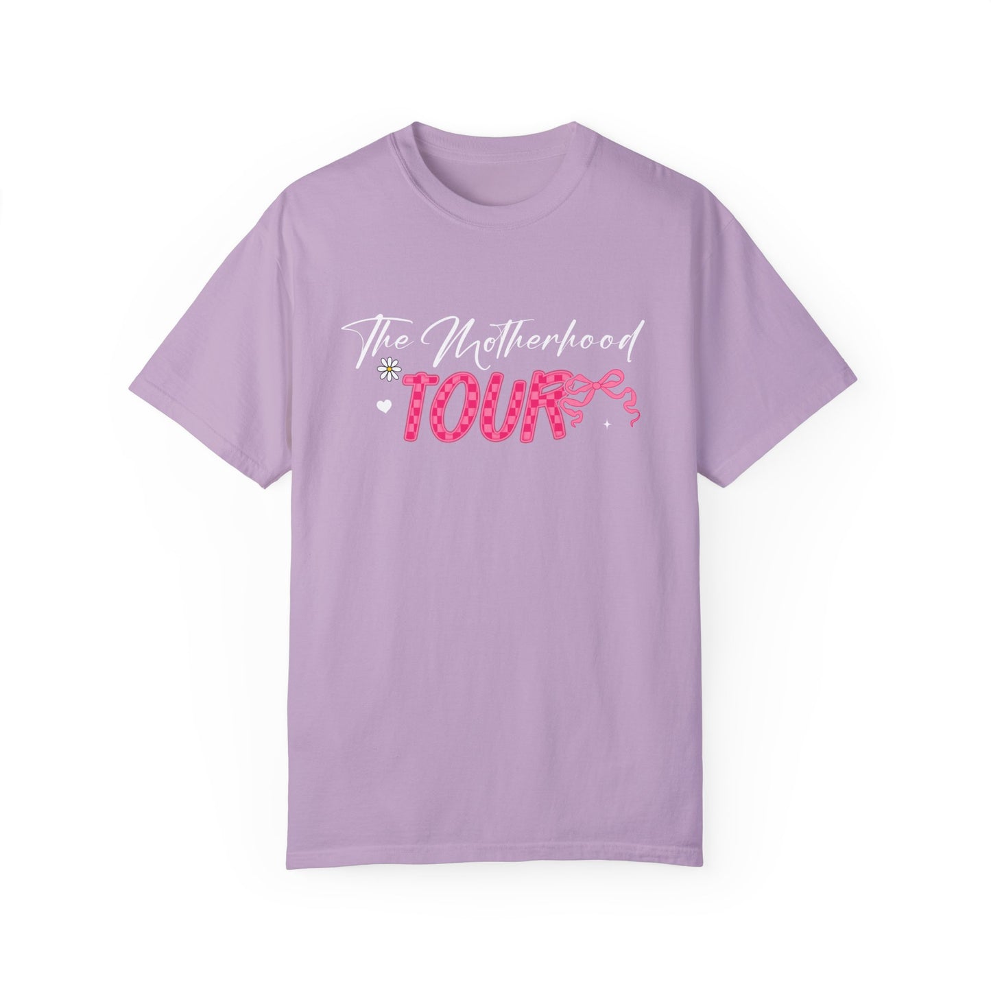 The Motherhood Tour🎀 Unisex Garment-Dyed T-shirt