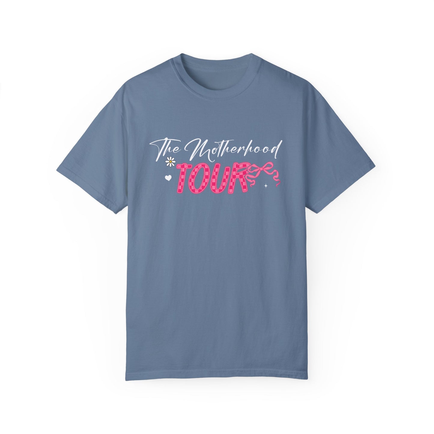 The Motherhood Tour🎀 Unisex Garment-Dyed T-shirt