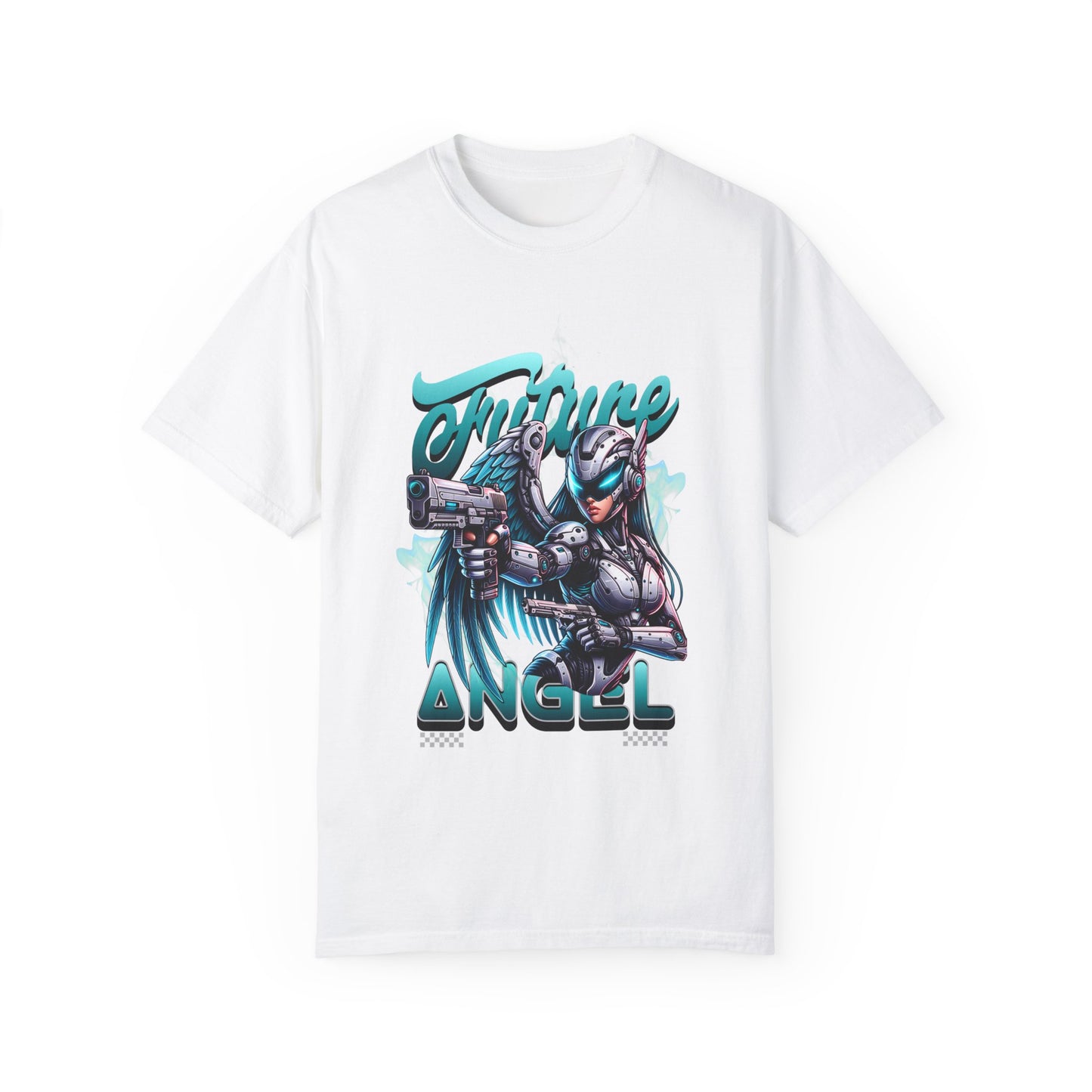 Future Angel🤖Unisex Garment-Dyed T-shirt