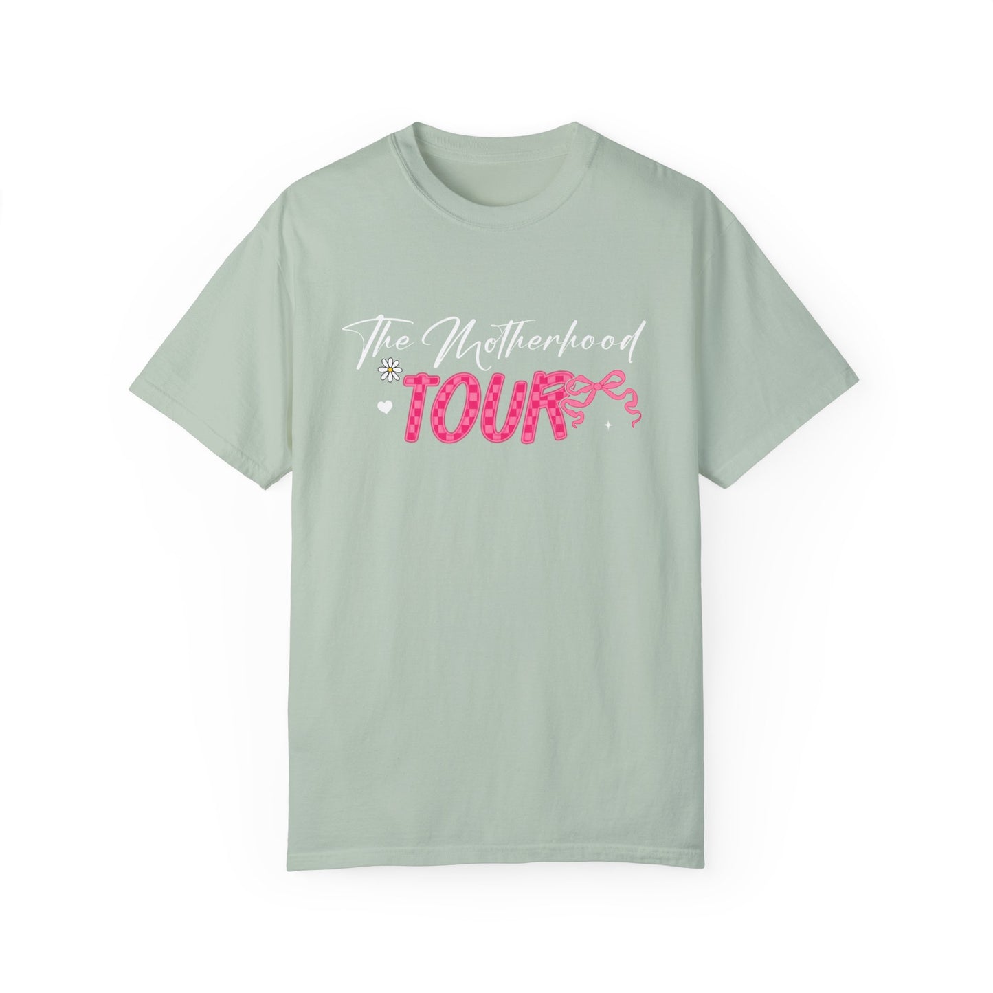 The Motherhood Tour🎀 Unisex Garment-Dyed T-shirt