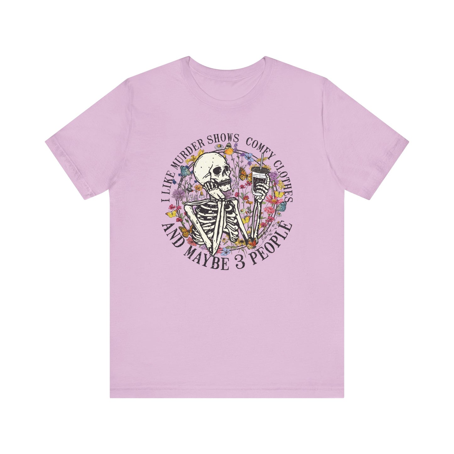 Murder Shows, Comfy Clothes🌸 Unisex Jersey Short Sleeve Tee