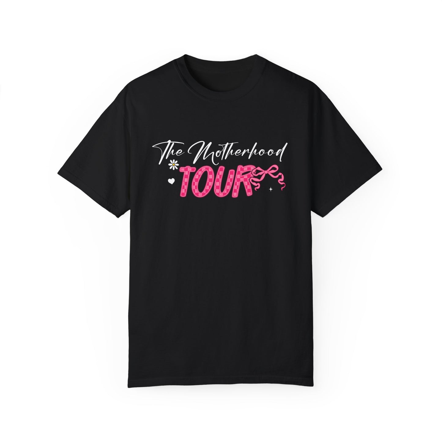 The Motherhood Tour🎀 Unisex Garment-Dyed T-shirt