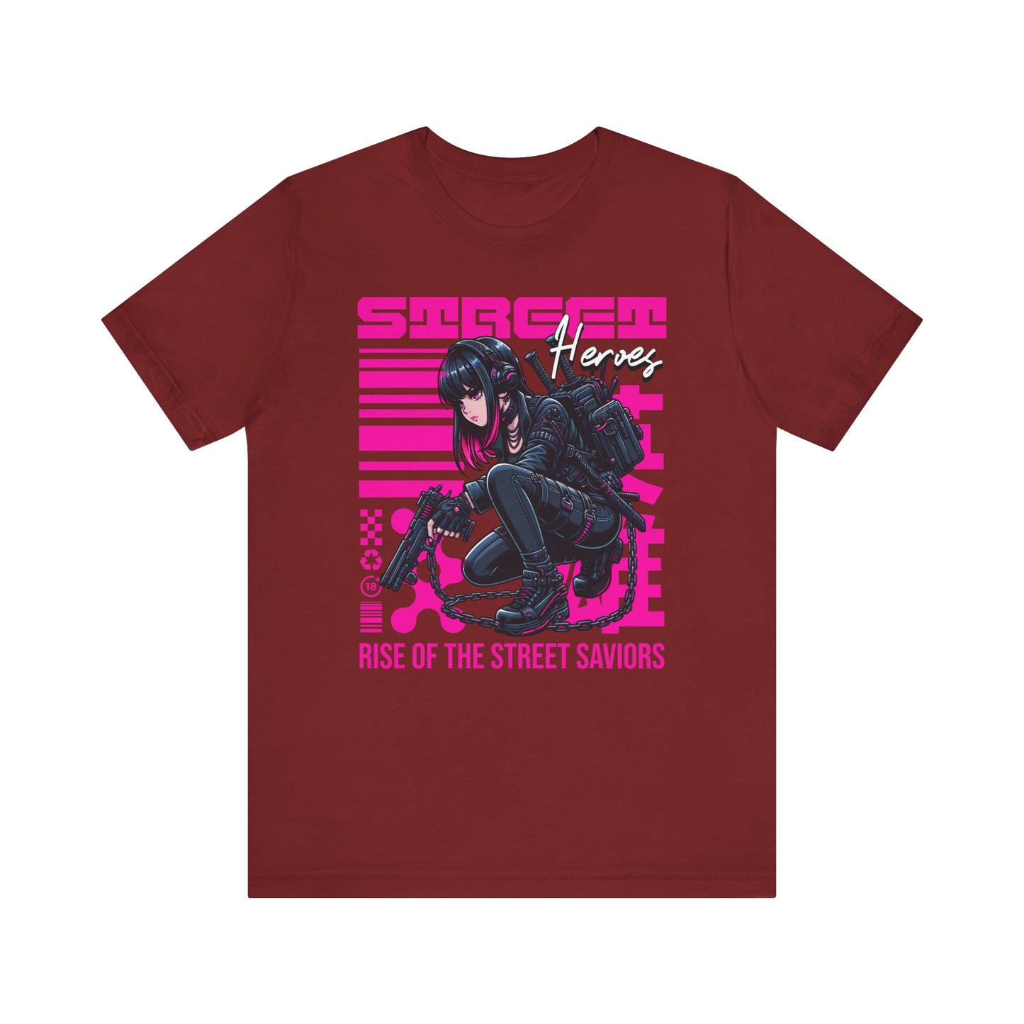 Street Heroes🔥 Unisex Jersey Short Sleeve Tee