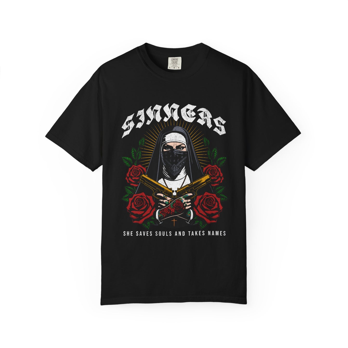 Sinners💀 Unisex Garment-Dyed T-shirt