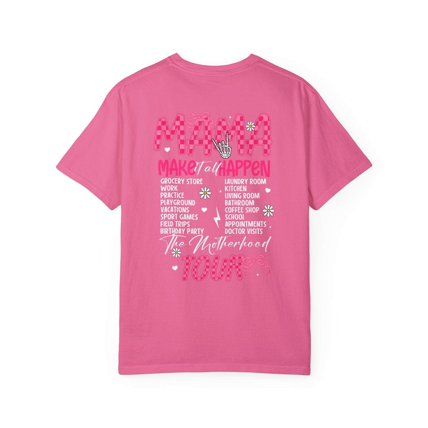 The Motherhood Tour🎀 Unisex Garment-Dyed T-shirt
