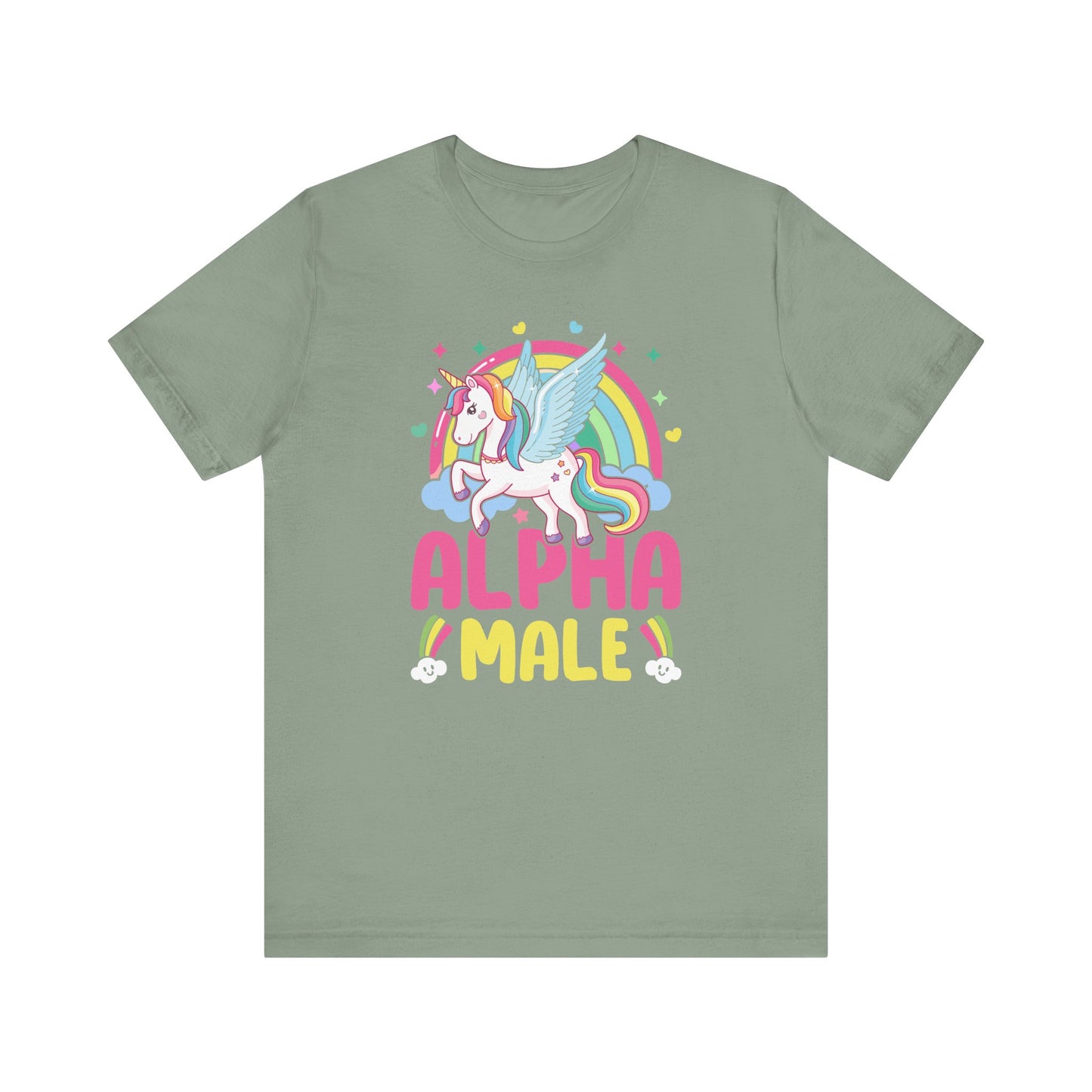 Alpha Male ππ¦ Unisex Jersey Short Sleeve Tee