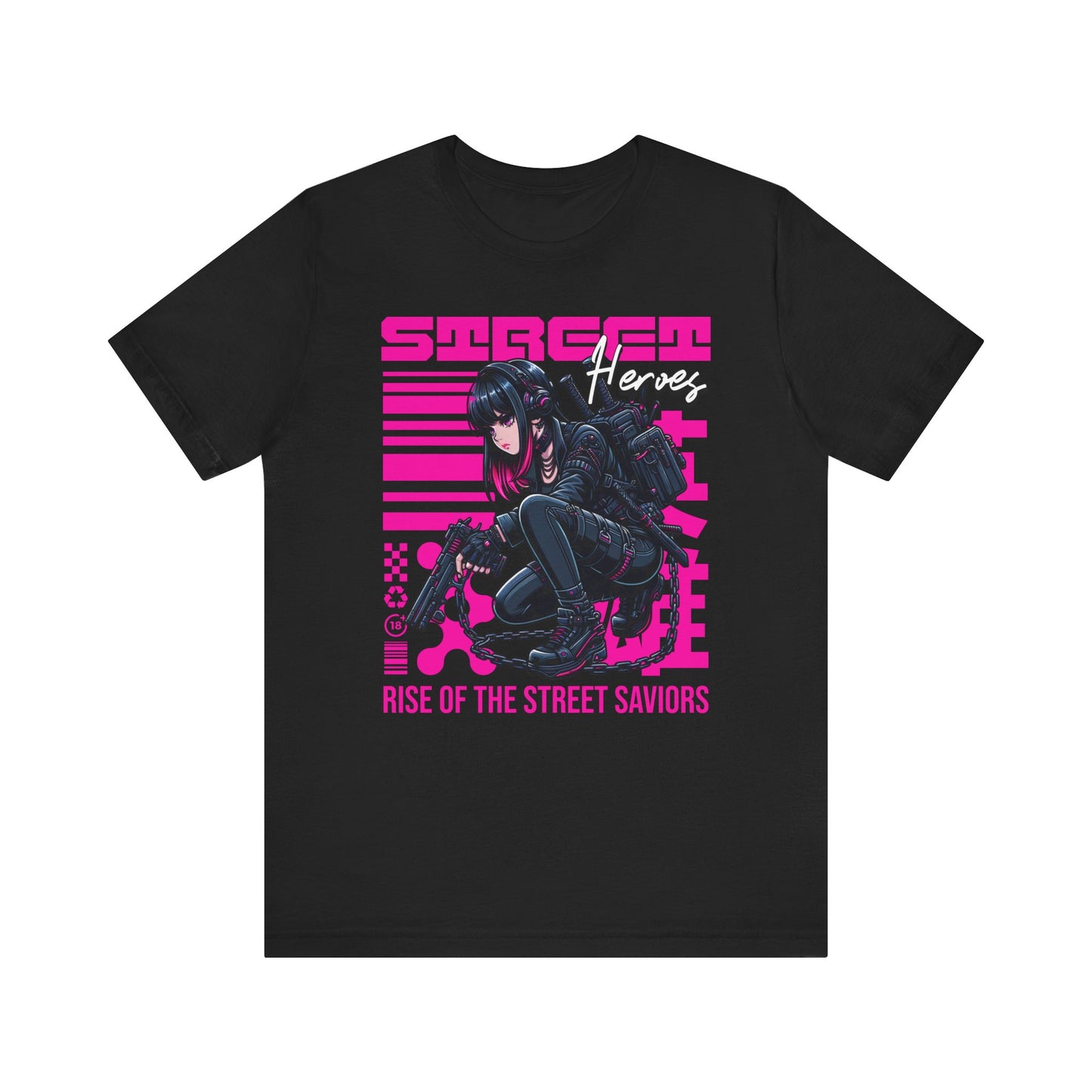 Street Heroes🔥 Unisex Jersey Short Sleeve Tee