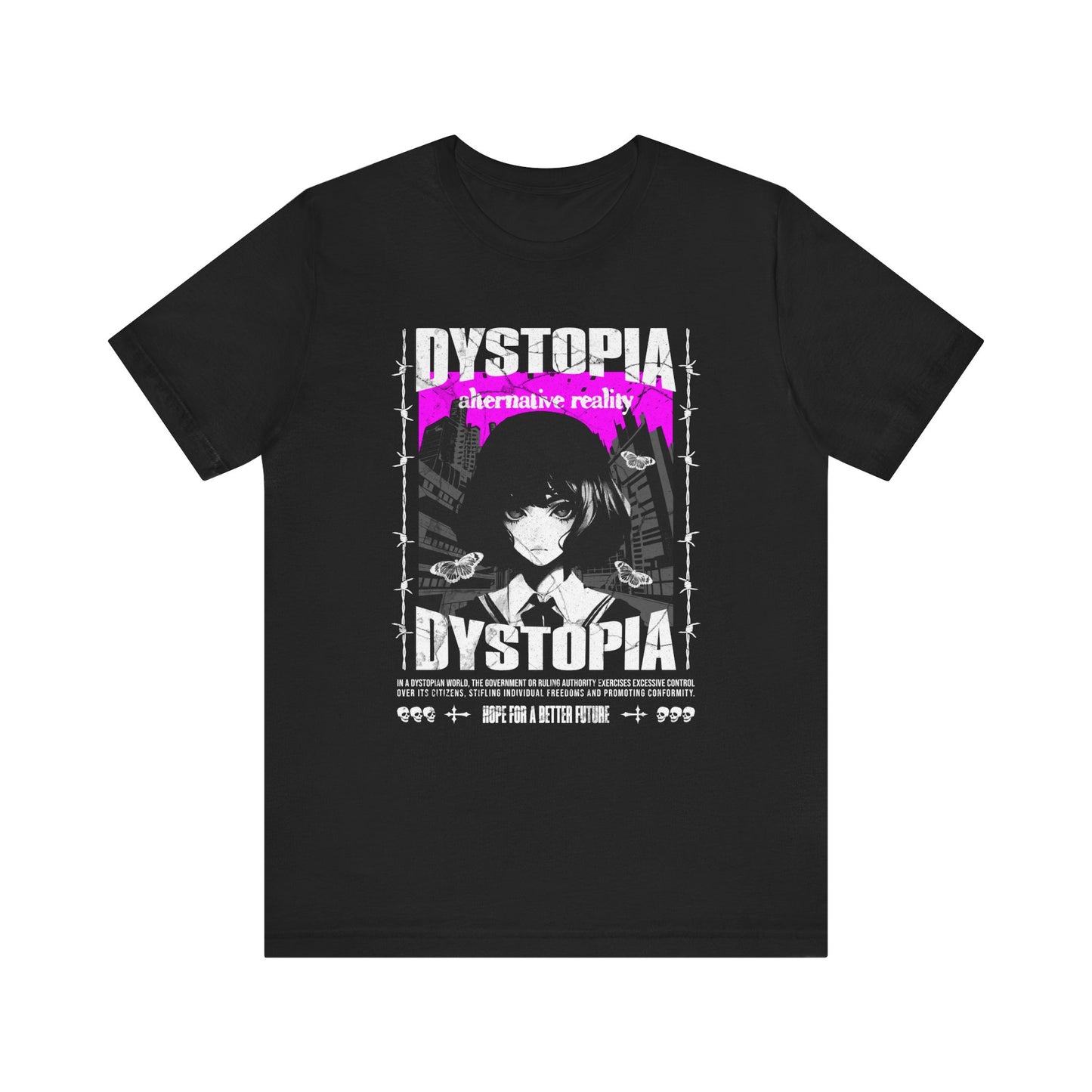Dystopia🦋 Unisex Jersey Short Sleeve Tee