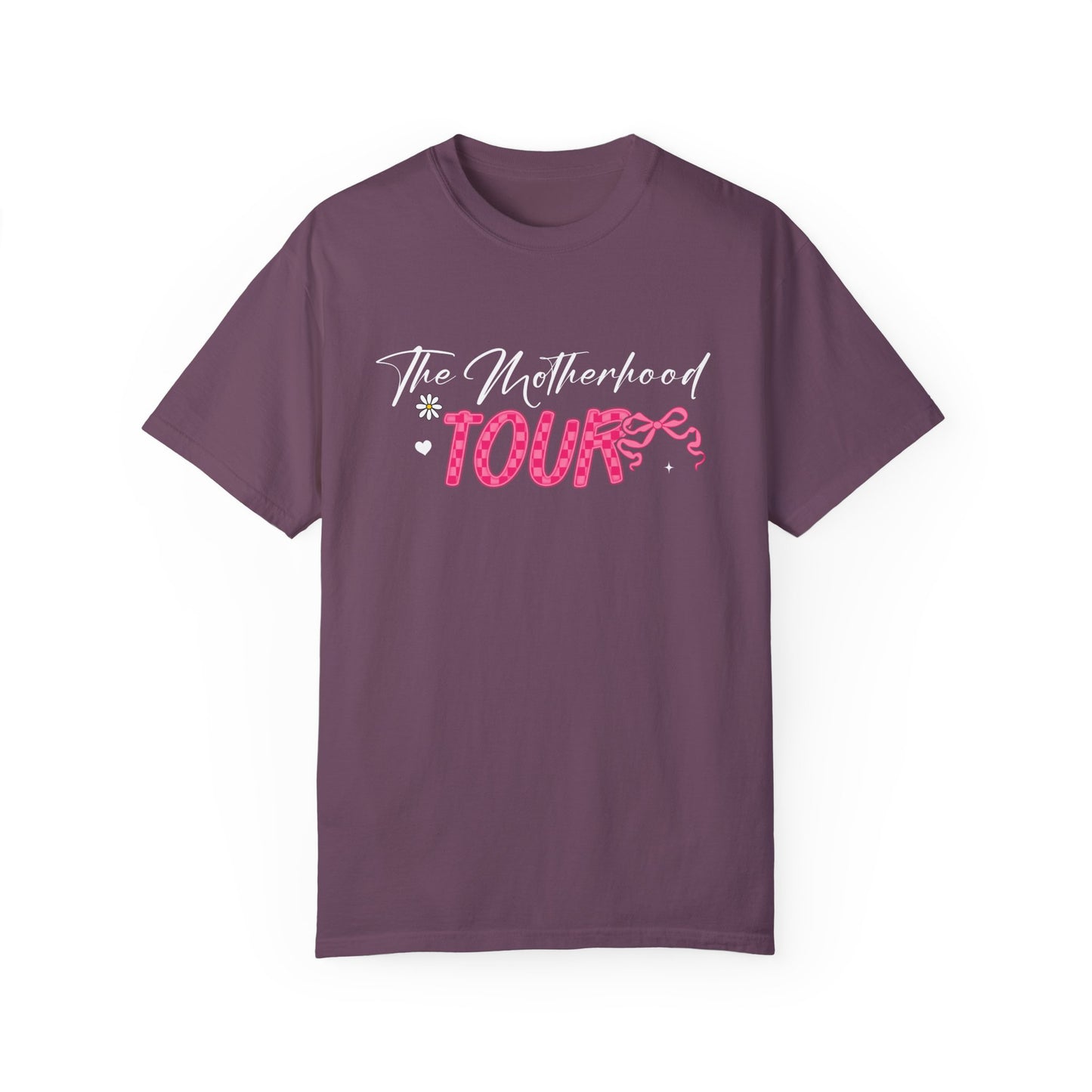 The Motherhood Tour🎀 Unisex Garment-Dyed T-shirt