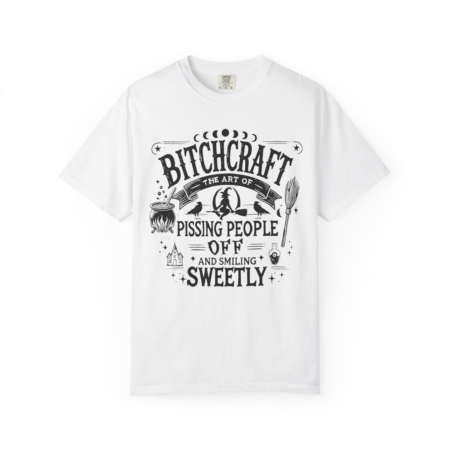 Bitchcraft🖤🎃 Unisex Garment-Dyed T-shirt