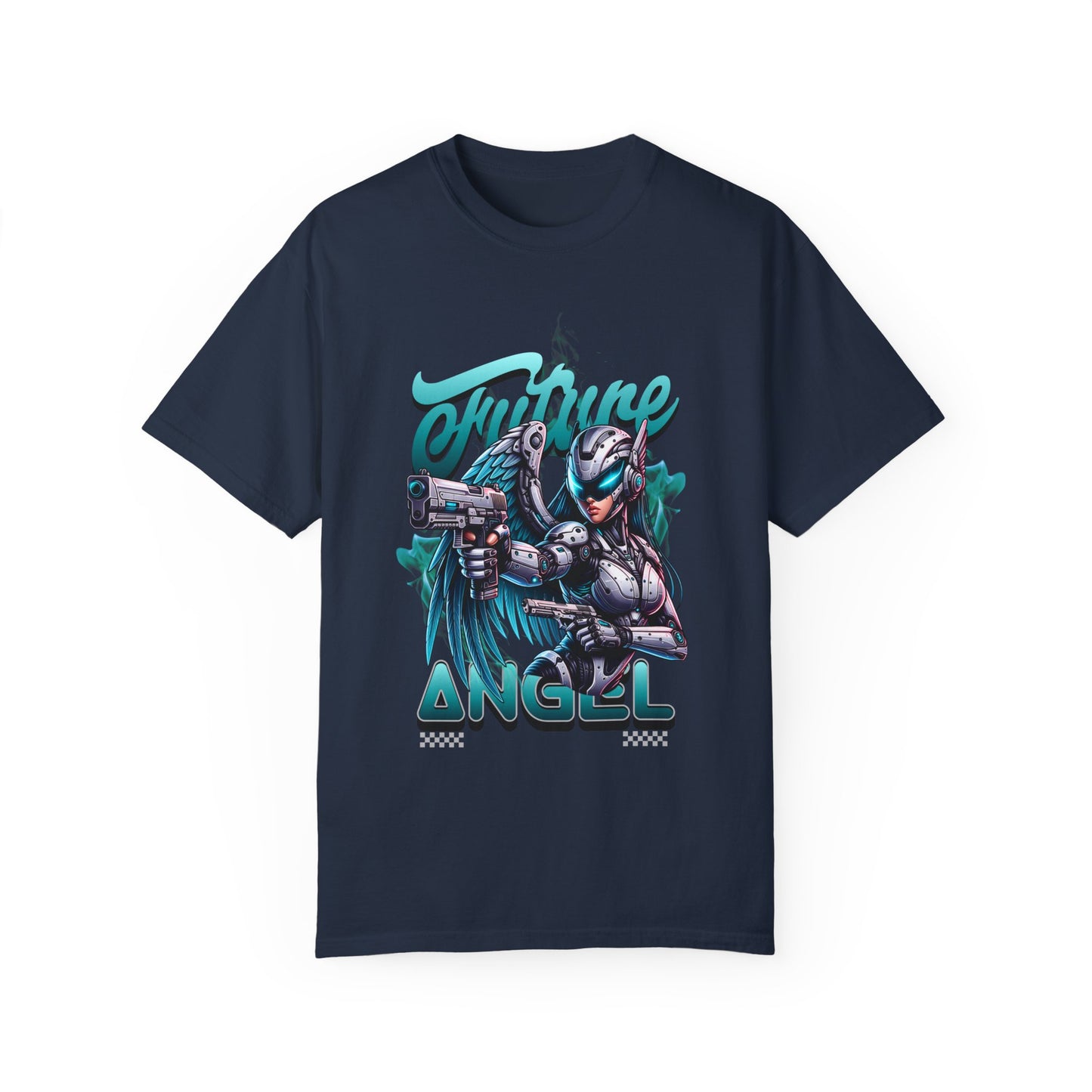 Future Angel🤖Unisex Garment-Dyed T-shirt