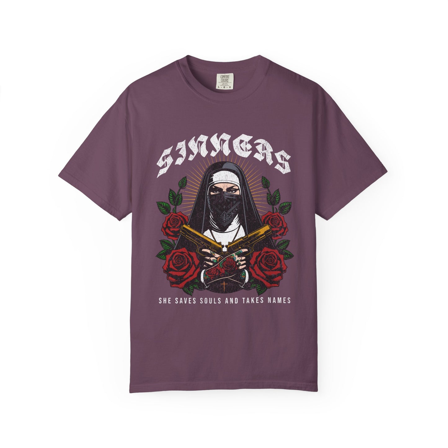 Sinners💀 Unisex Garment-Dyed T-shirt