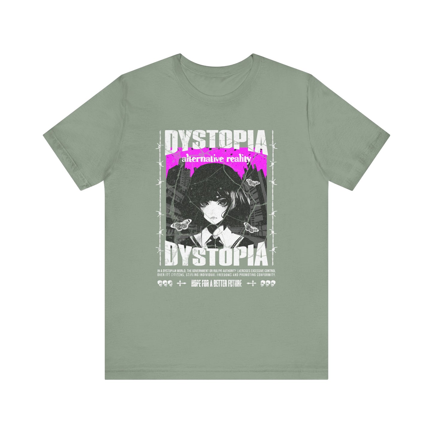 Dystopia🦋 Unisex Jersey Short Sleeve Tee