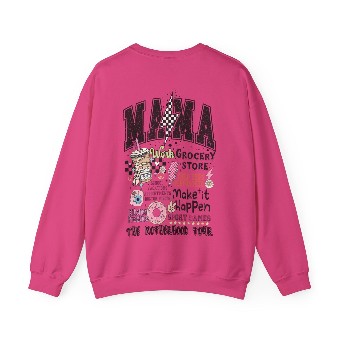 Mama Tour⚡Unisex Heavy Blend™ Crewneck Sweatshirt