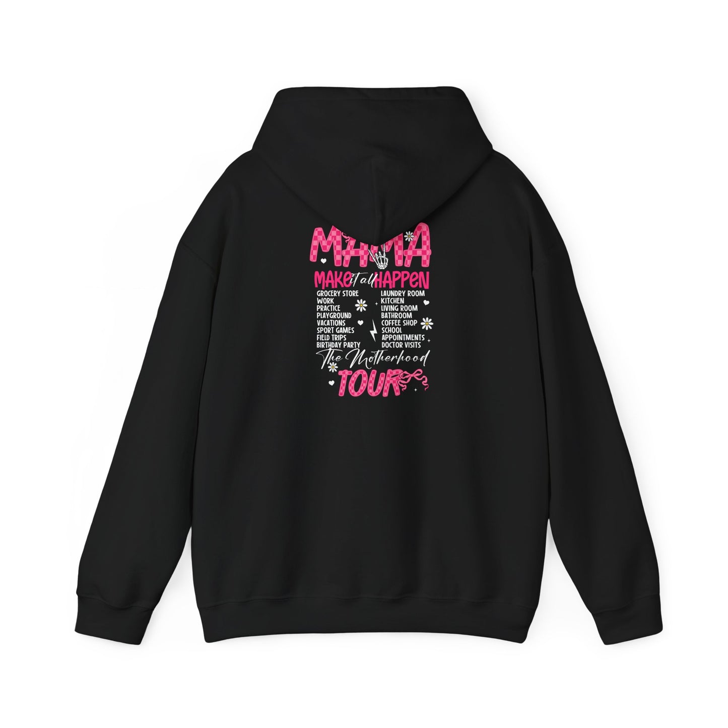 The Motherhood Tour🎀🌸 Unisex Heavy Blend™ Hooded Sweatshirt