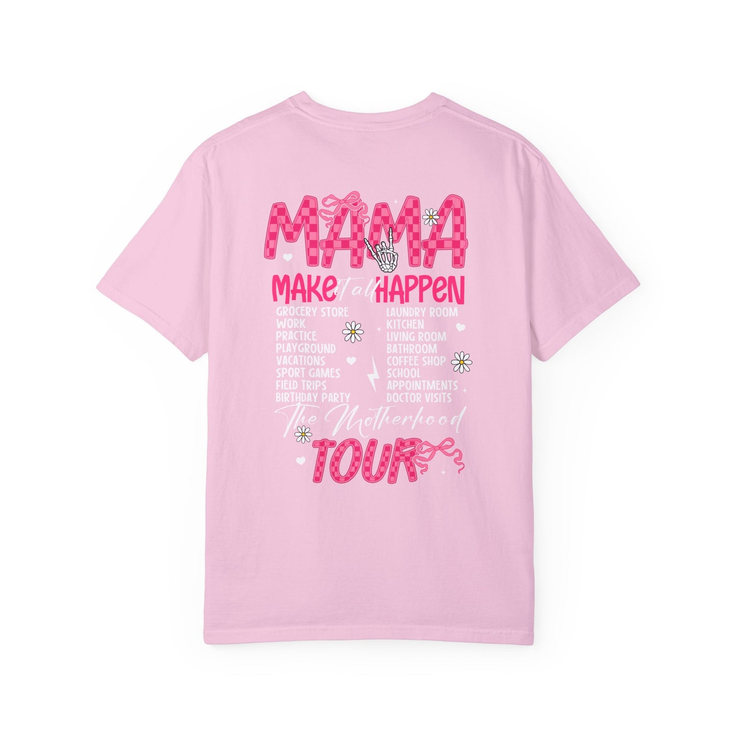 The Motherhood Tour🎀 Unisex Garment-Dyed T-shirt