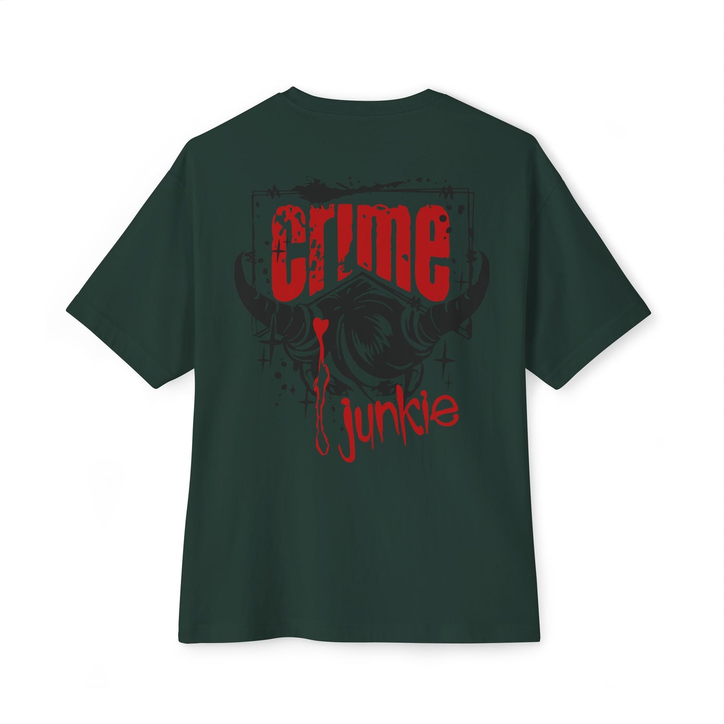 Crime Junkie 🔪Unisex Oversized Boxy Tee