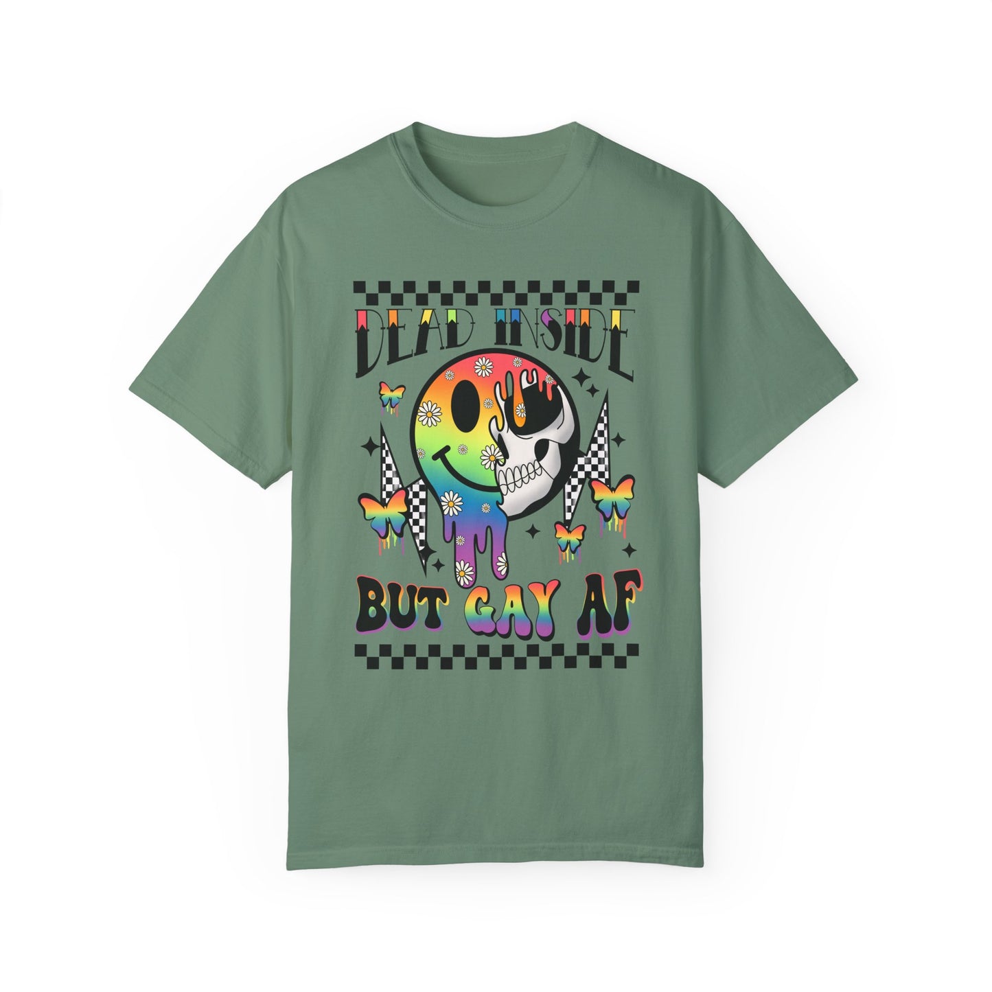 Dead Inside🌈Unisex Garment-Dyed T-shirt