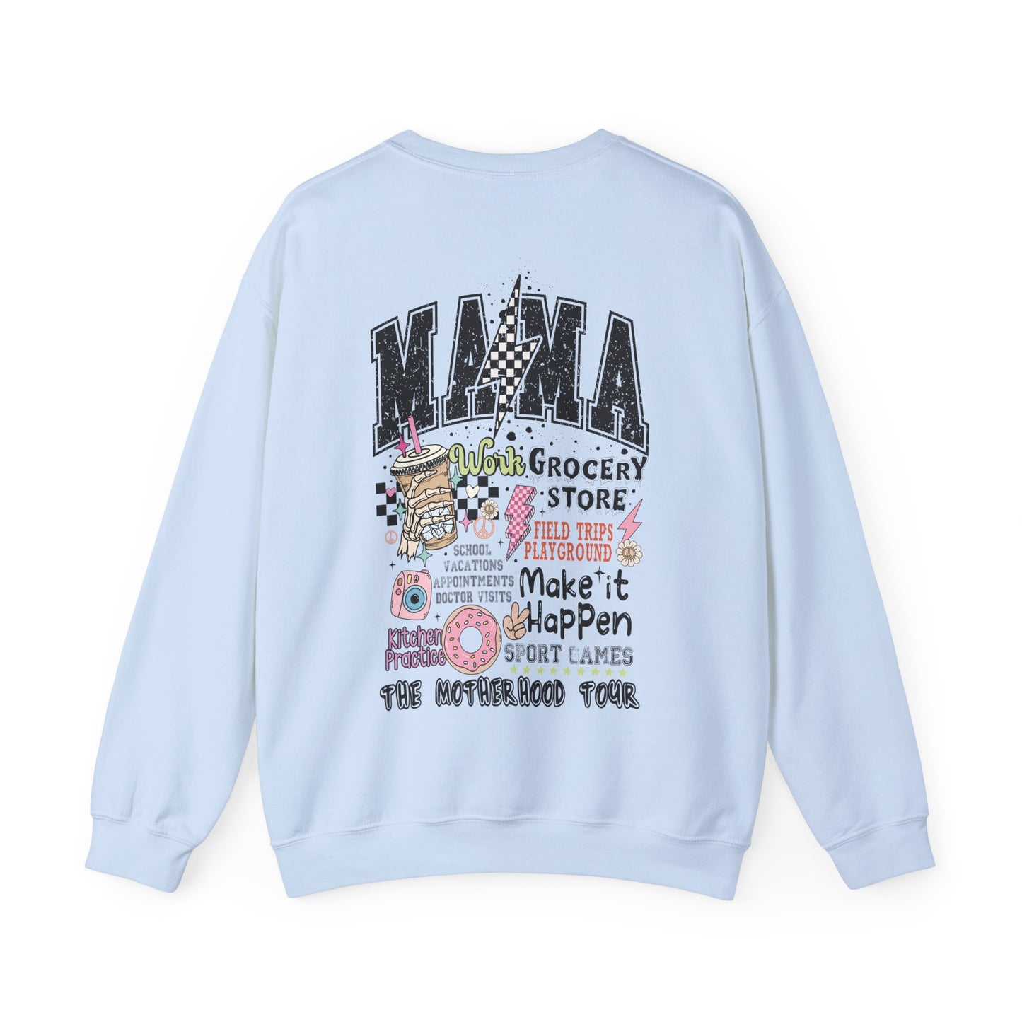 Mama Tour⚡Unisex Heavy Blend™ Crewneck Sweatshirt
