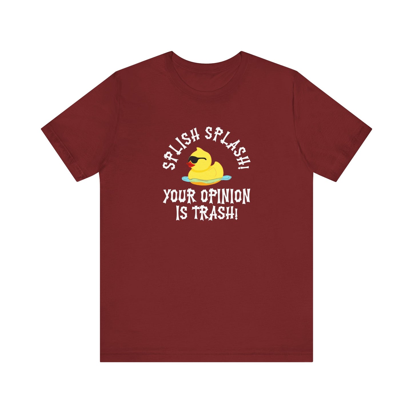 Splish Splash🐤Unisex Jersey Short Sleeve Tee