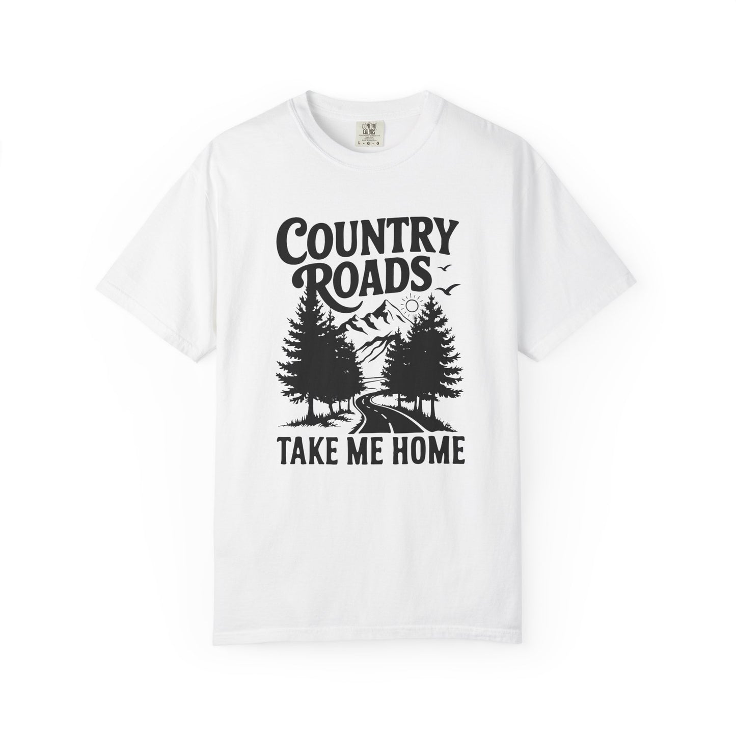 Country Roads🌲Unisex Garment-Dyed T-shirt