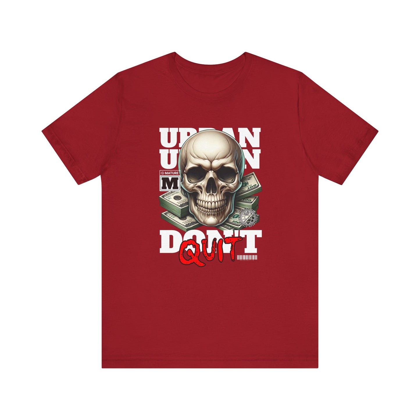 Don’t Quit💀Unisex Jersey Short Sleeve Tee