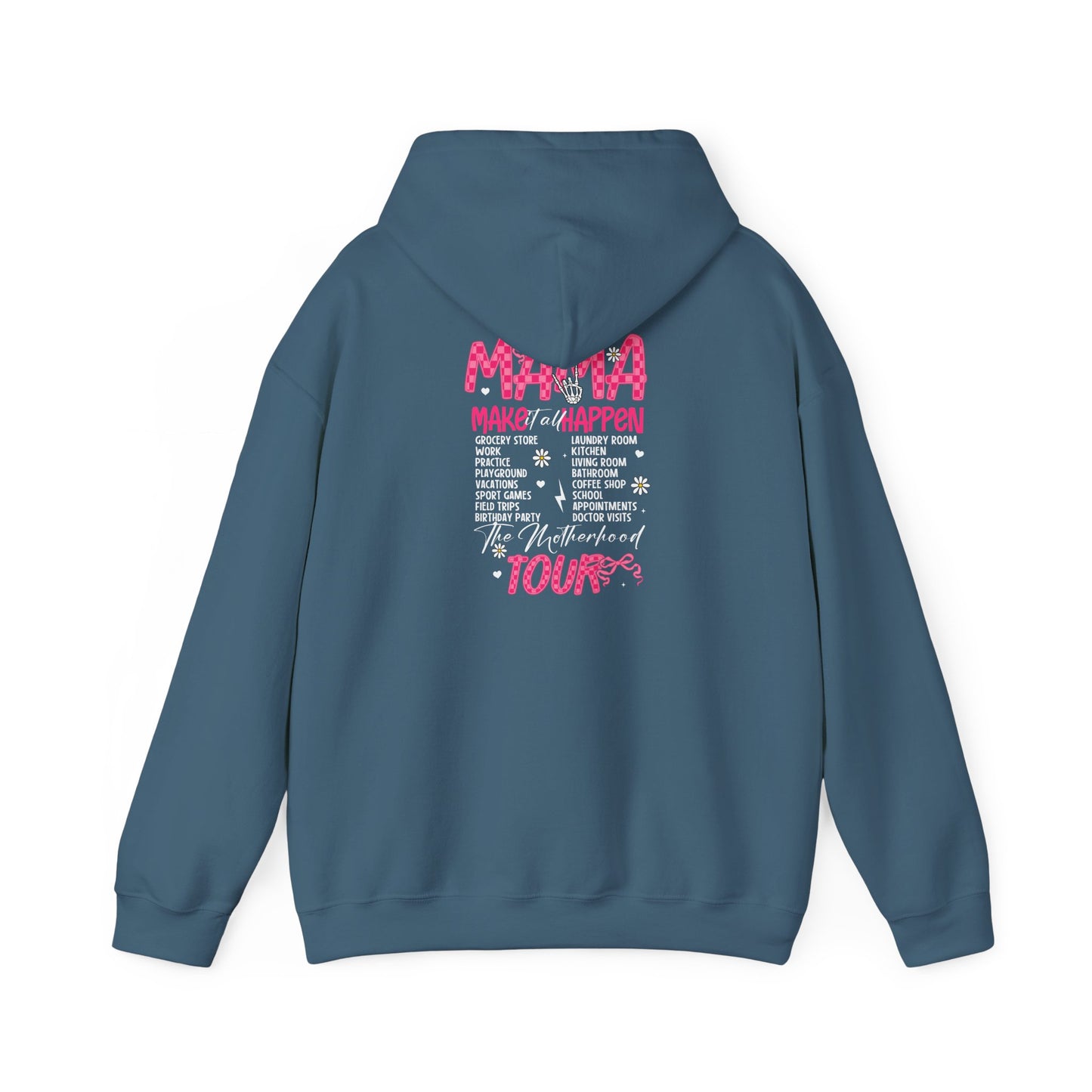 The Motherhood Tour🎀🌸 Unisex Heavy Blend™ Hooded Sweatshirt