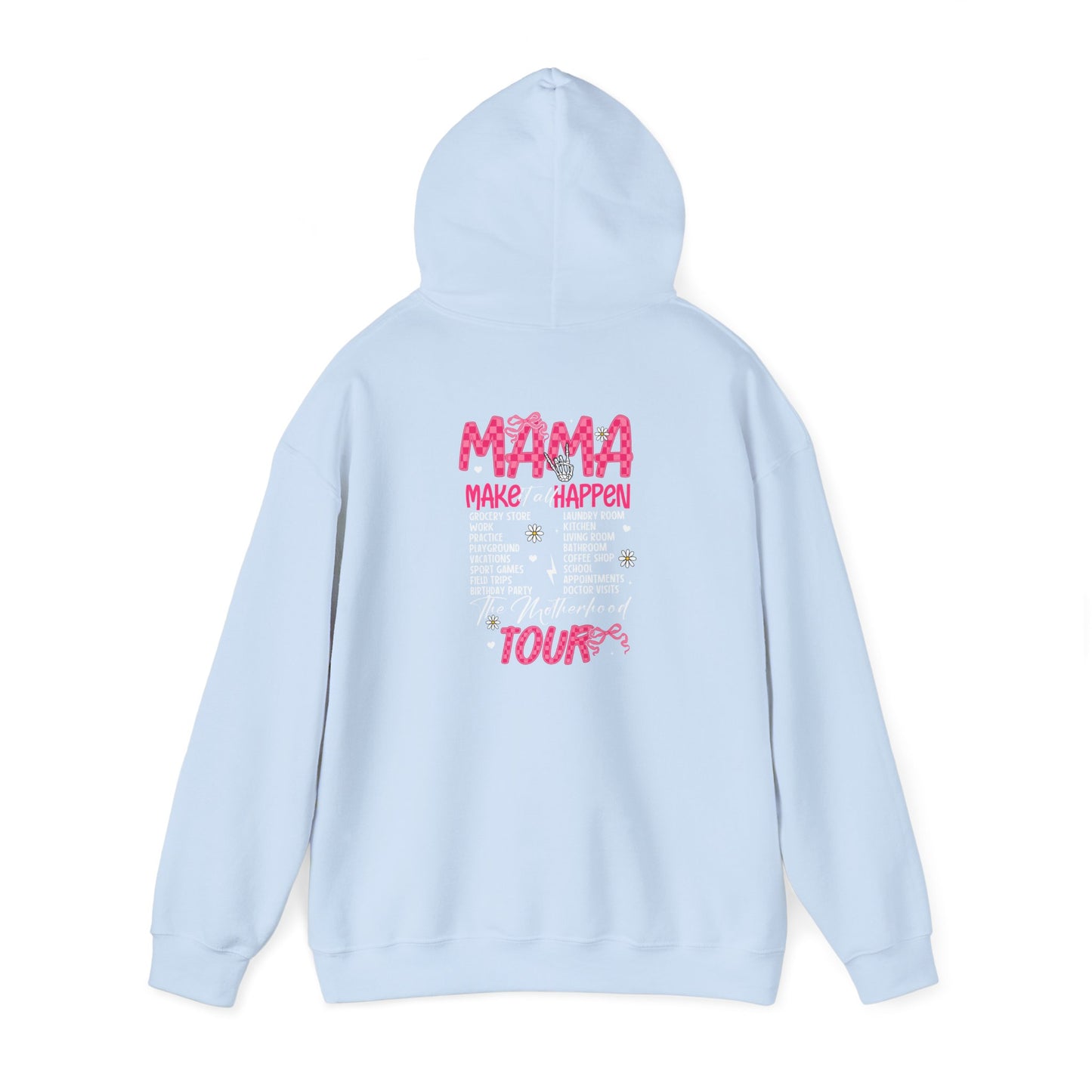 The Motherhood Tour🎀🌸 Unisex Heavy Blend™ Hooded Sweatshirt